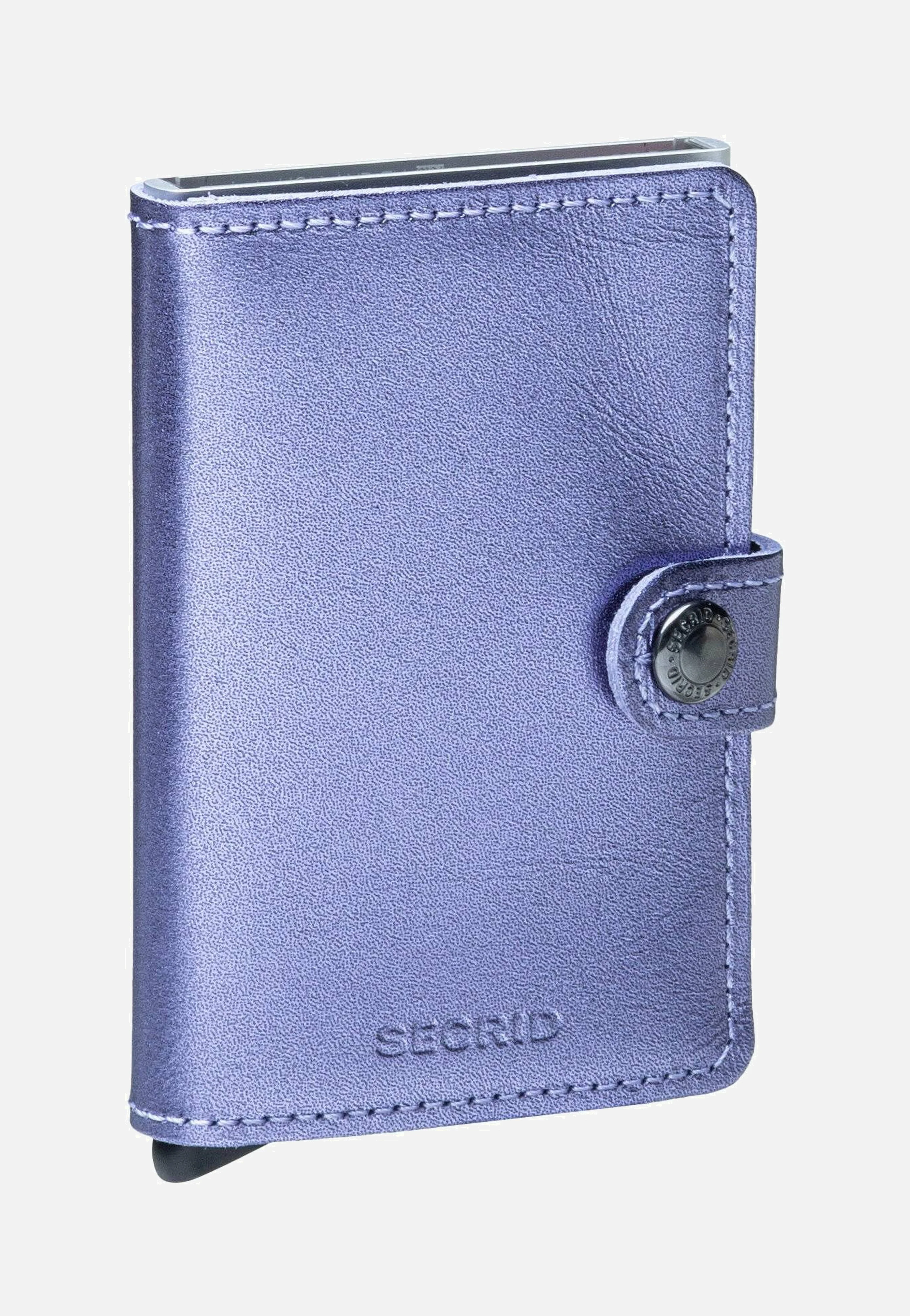 Miniwallet Metallic Metallic Lila-Silver - Portemonnaie