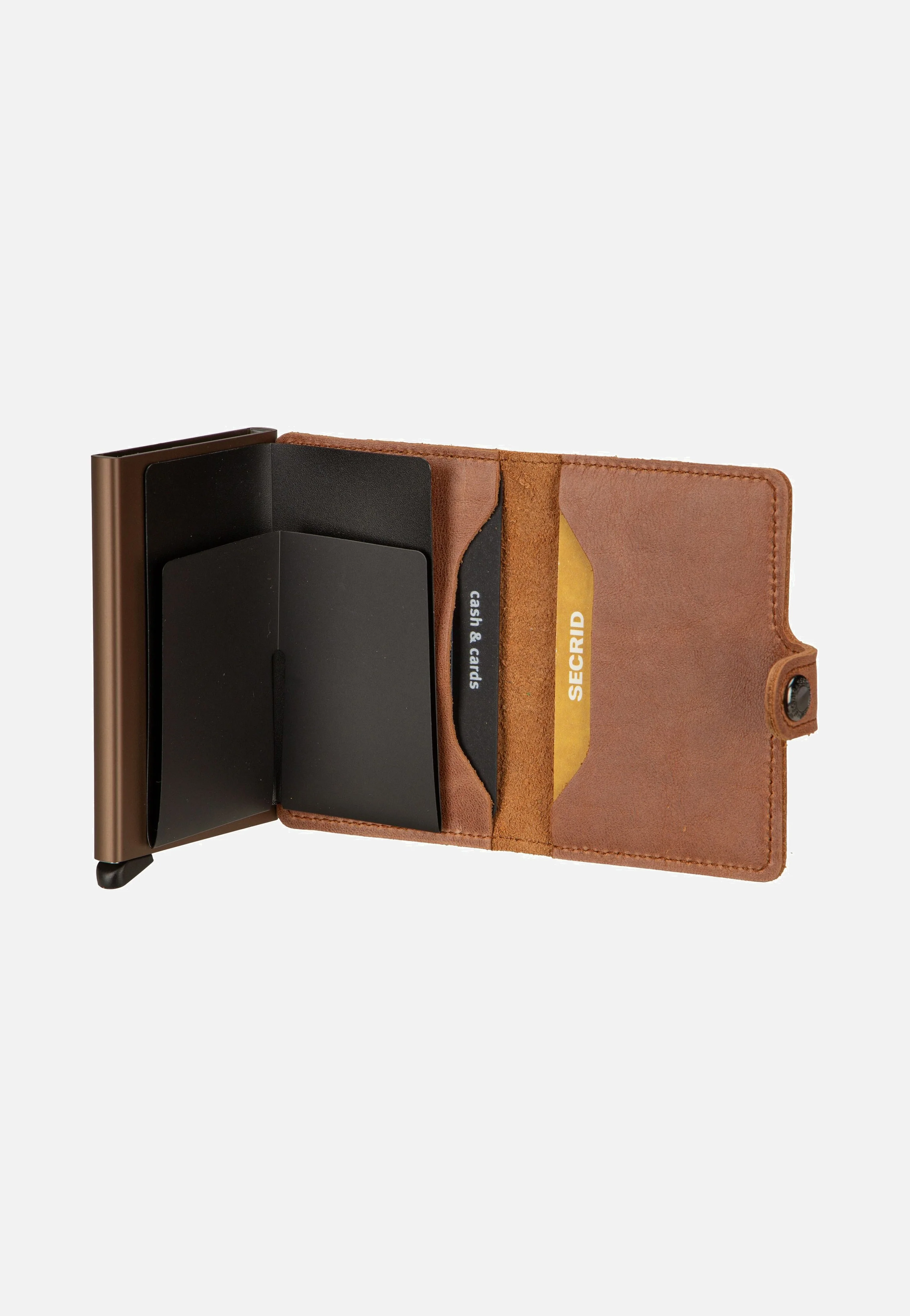 Miniwallet Vintage Cognac-Brown - Portemonnaie - Image 3