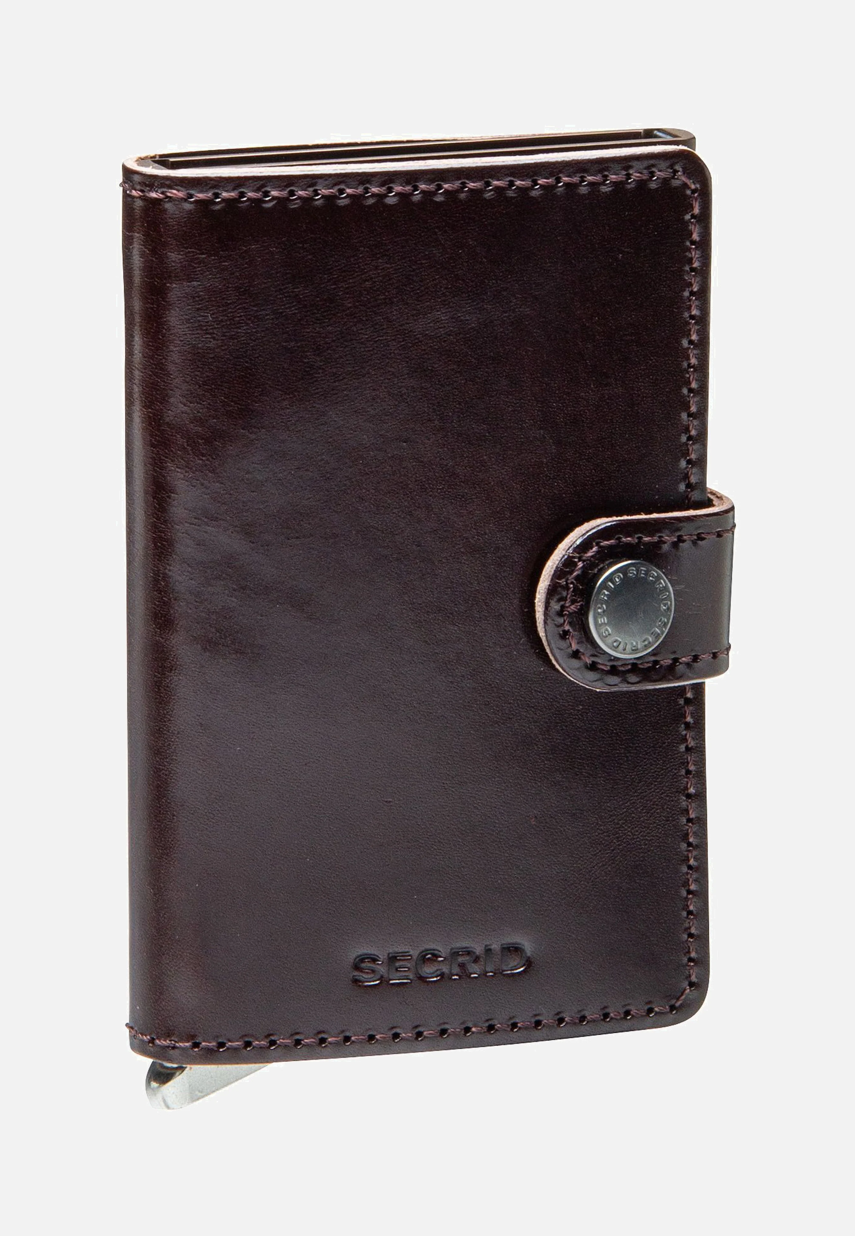Premium Miniwallet Dusk Dark Brown - Portemonnaie