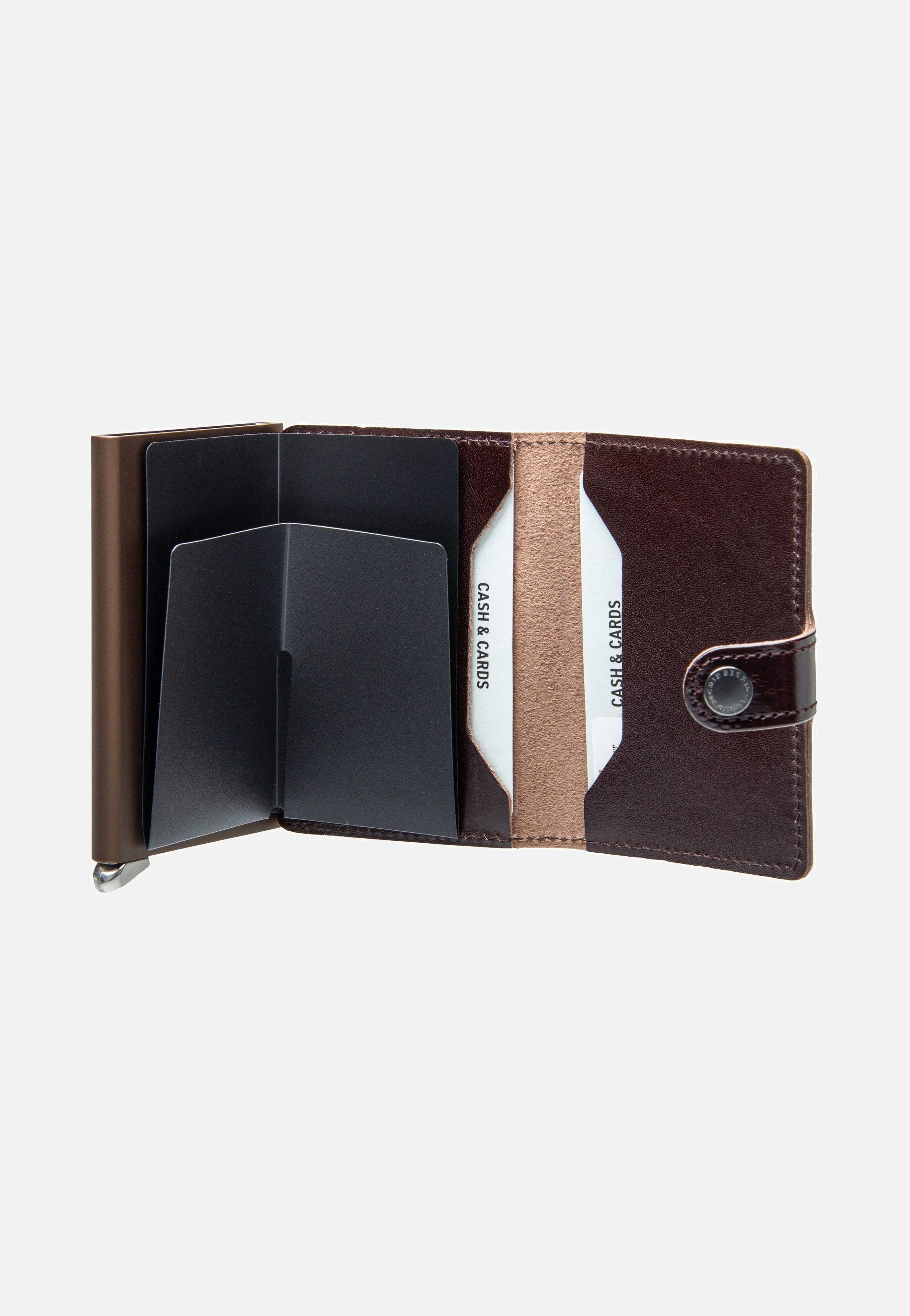Premium Miniwallet Dusk Dark Brown - Portemonnaie - Image 3