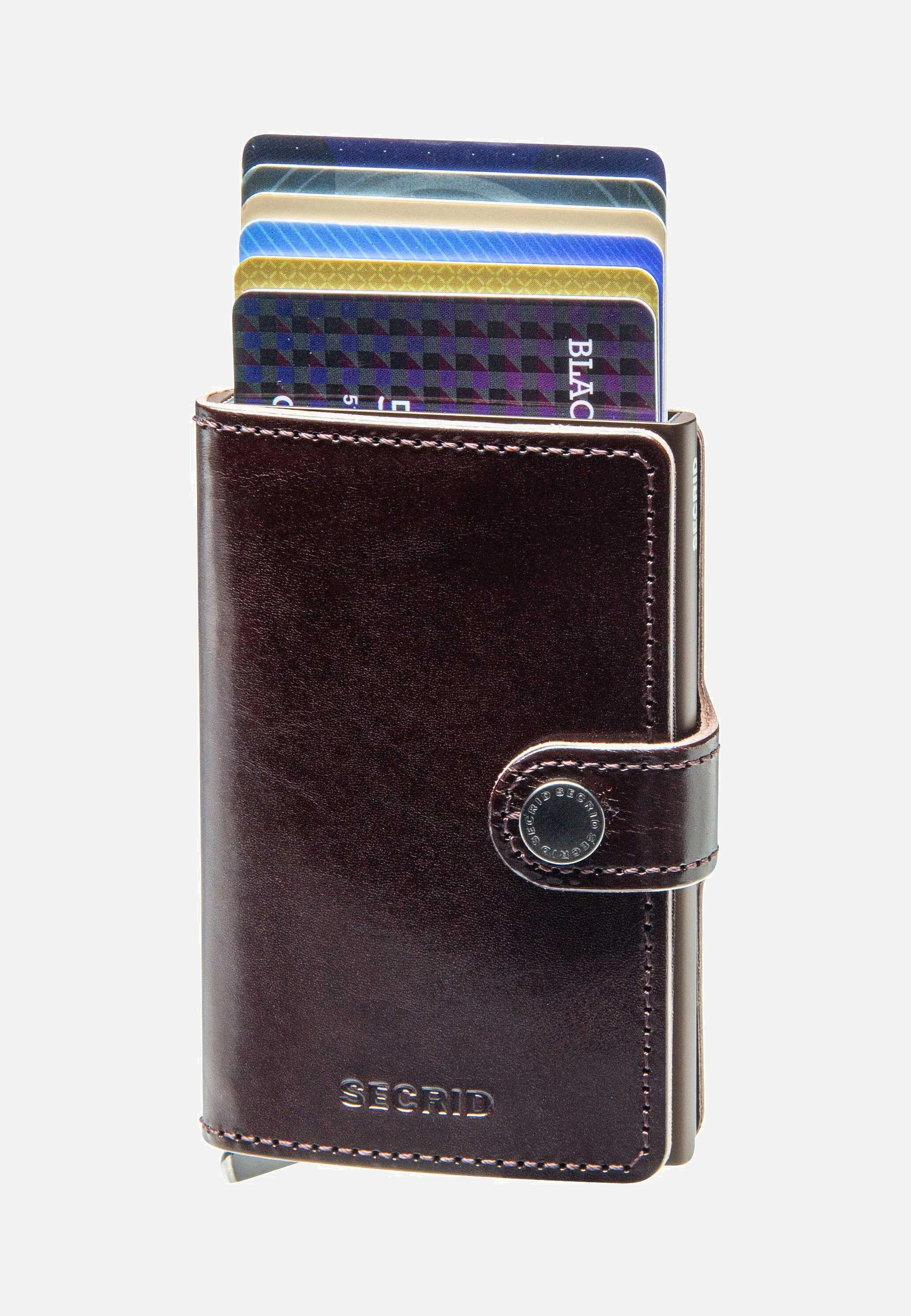 Premium Miniwallet Dusk Dark Brown - Portemonnaie - Image 4