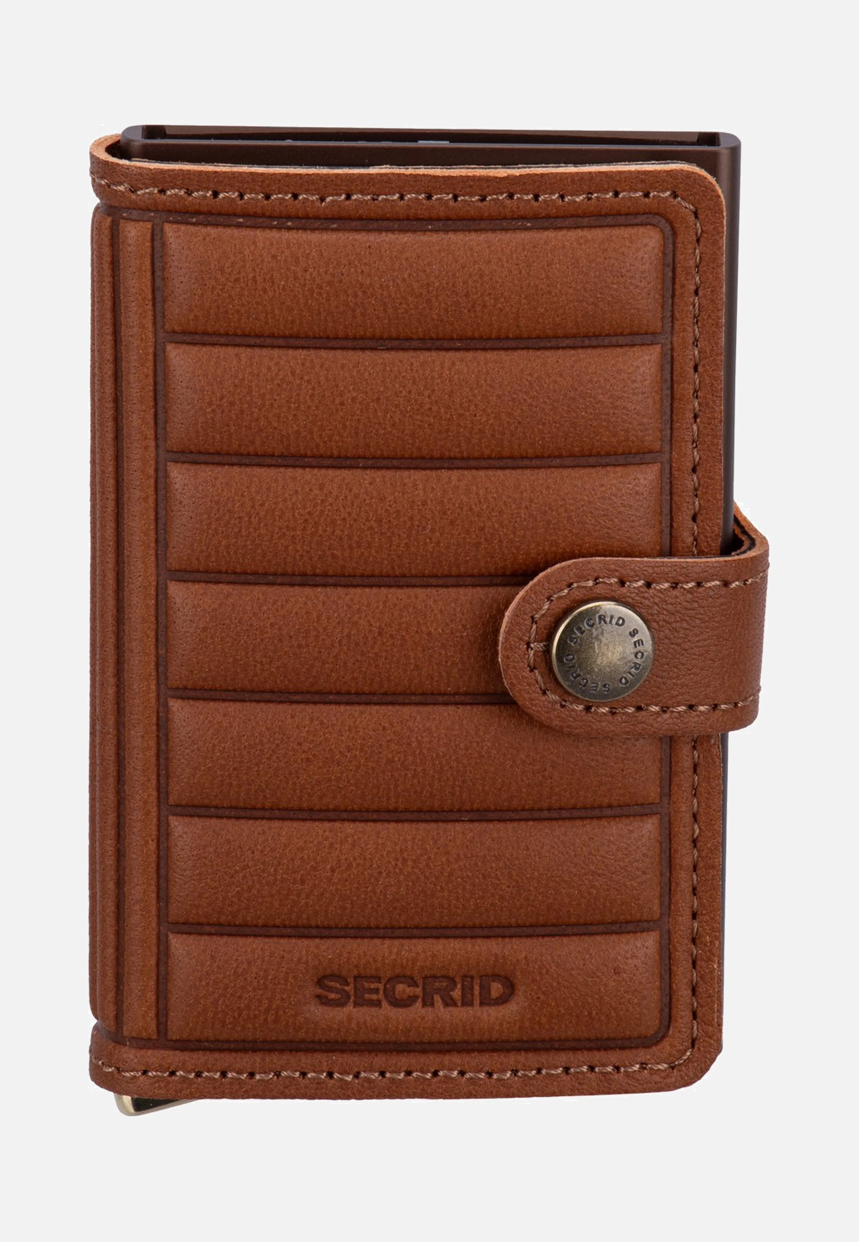 Premium Miniwallet+ Emboss Lin Cognac - Portemonnaie - Image 2