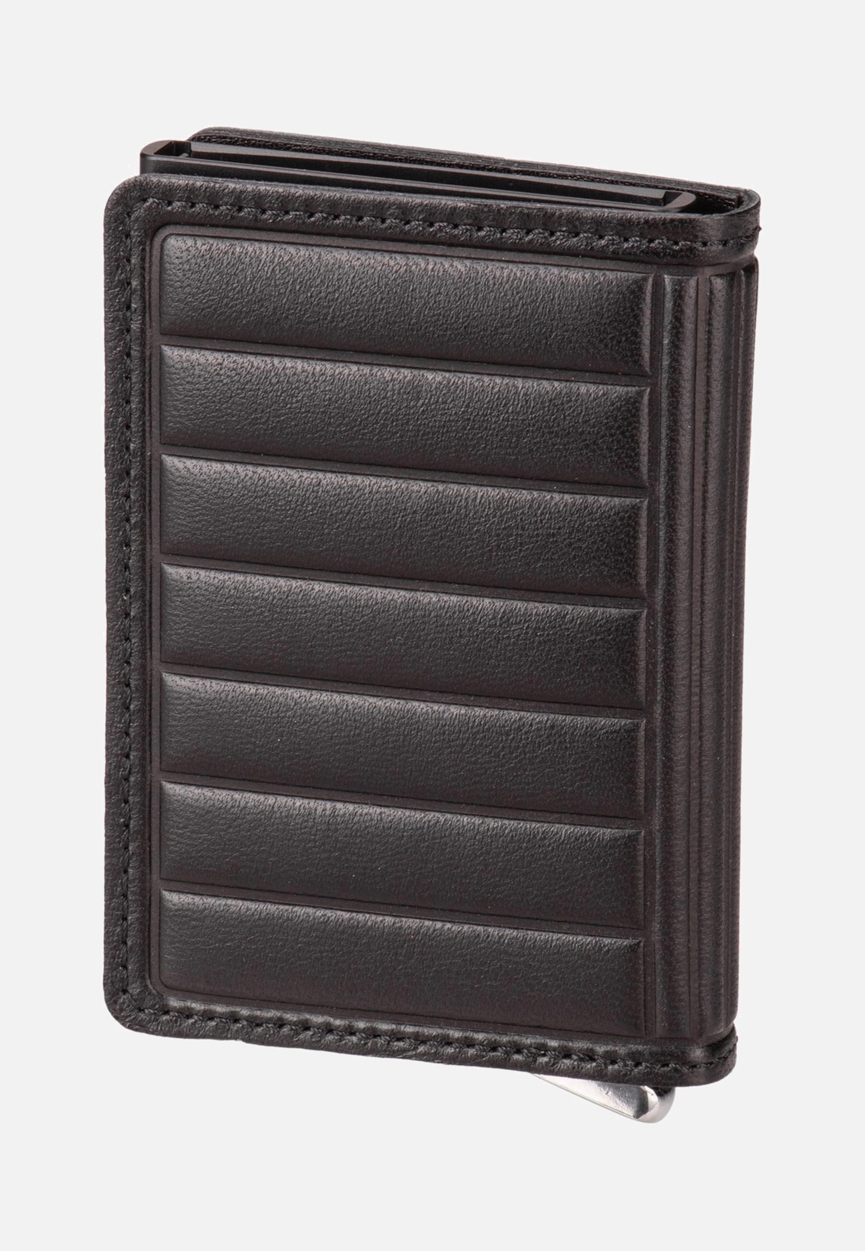 Slimwallet Emboss Lines Black+ - Portemonnaie - Image 3