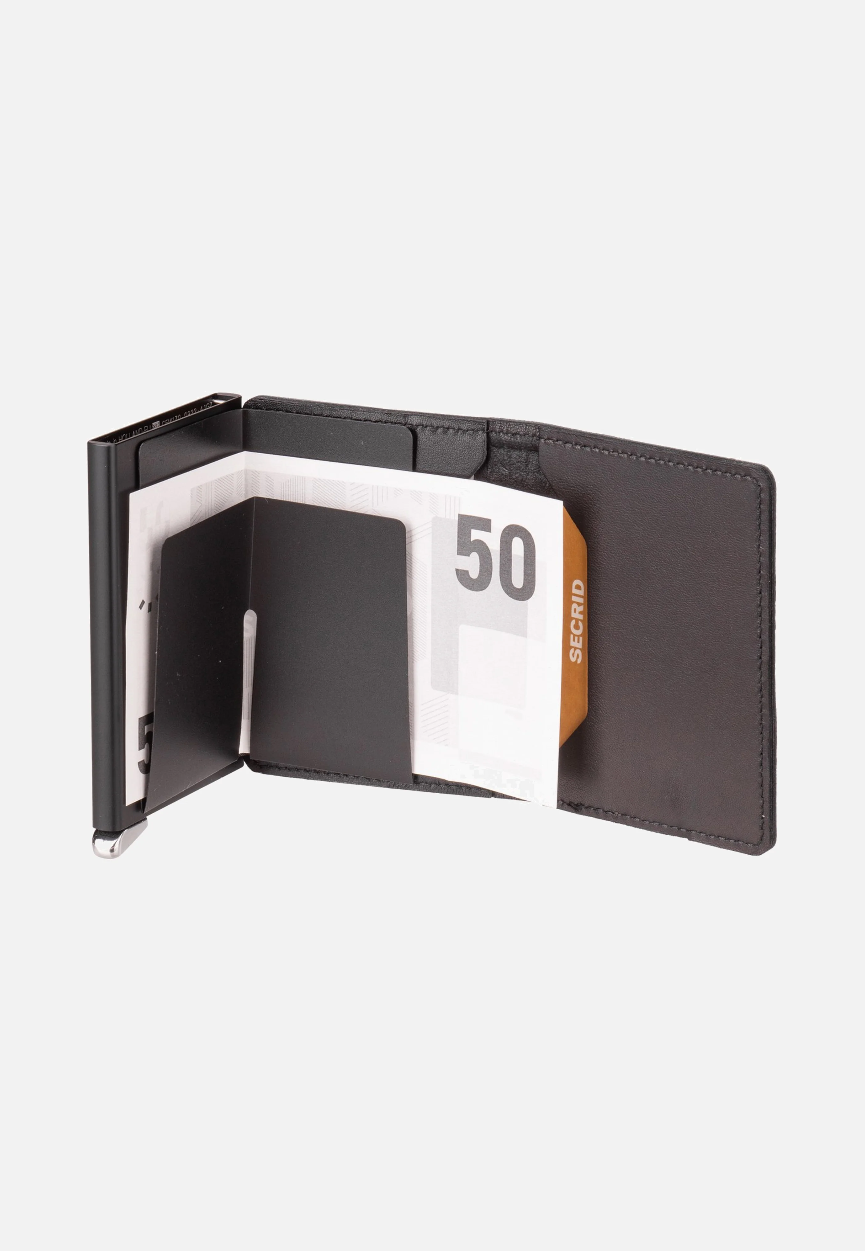 Slimwallet Emboss Lines Black+ - Portemonnaie - Image 4