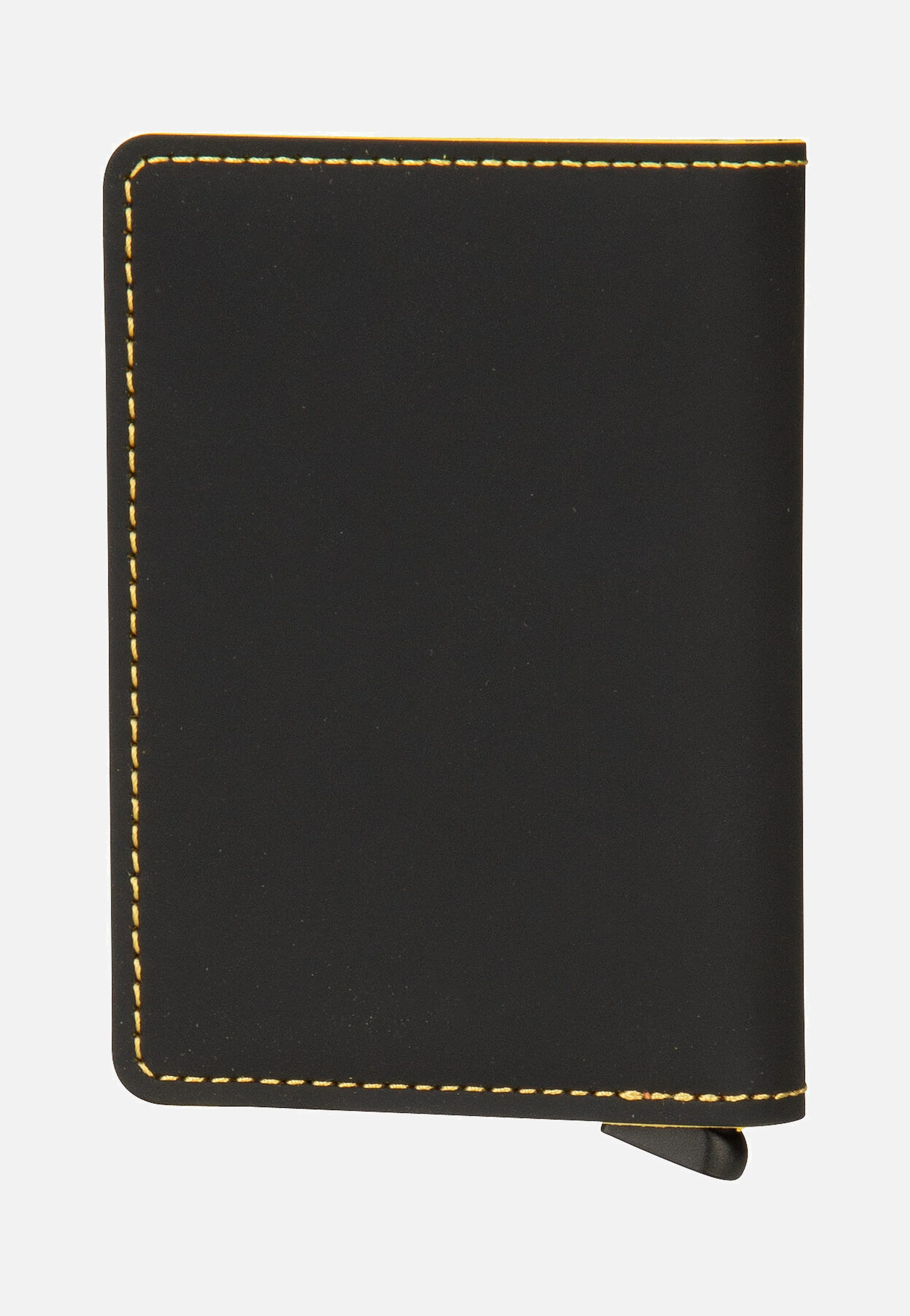 Slimwallet Matte Black-Ochre - Portemonnaie - Image 2