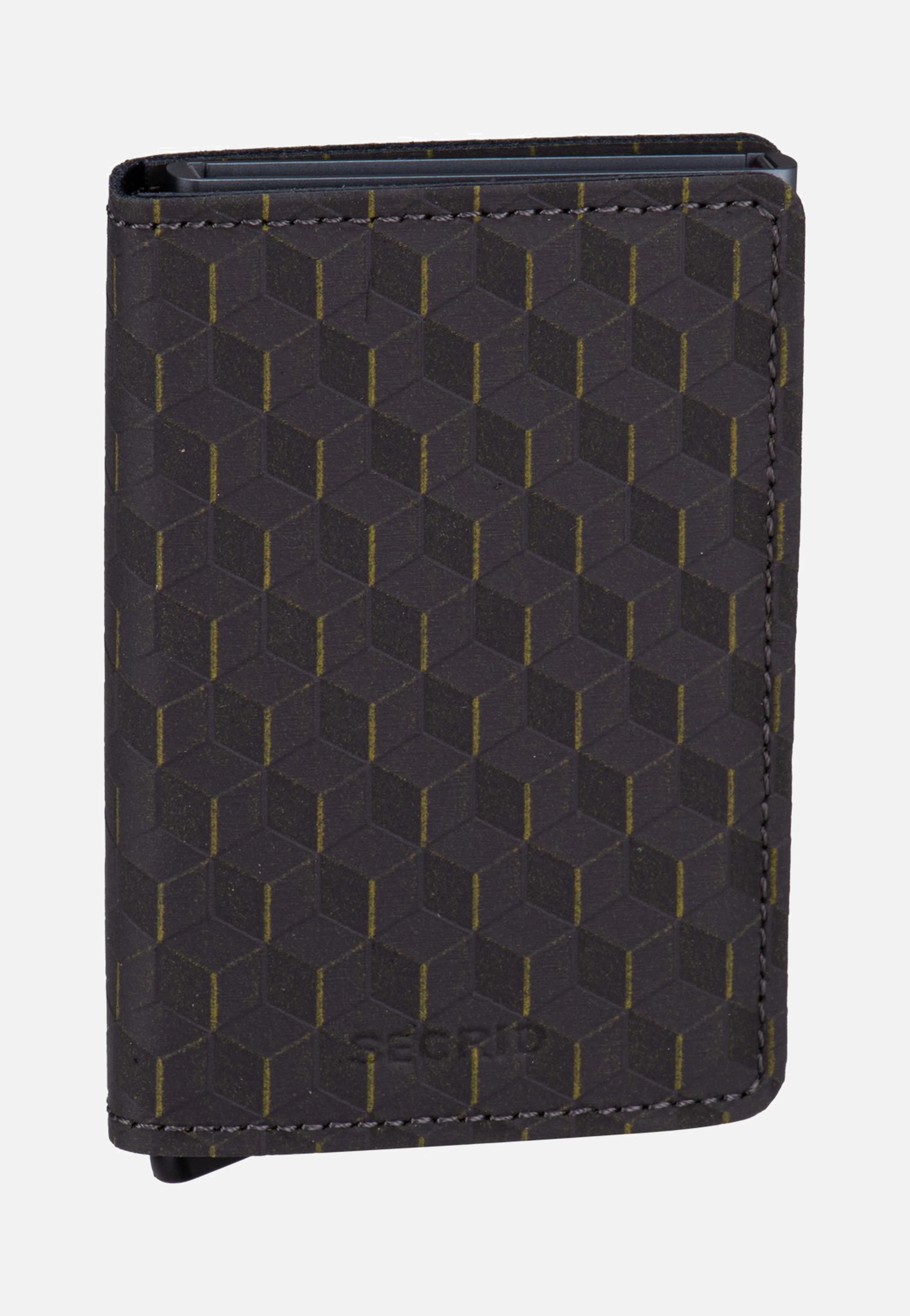 Slimwallet Optical Grey-Yellow - Portemonnaie