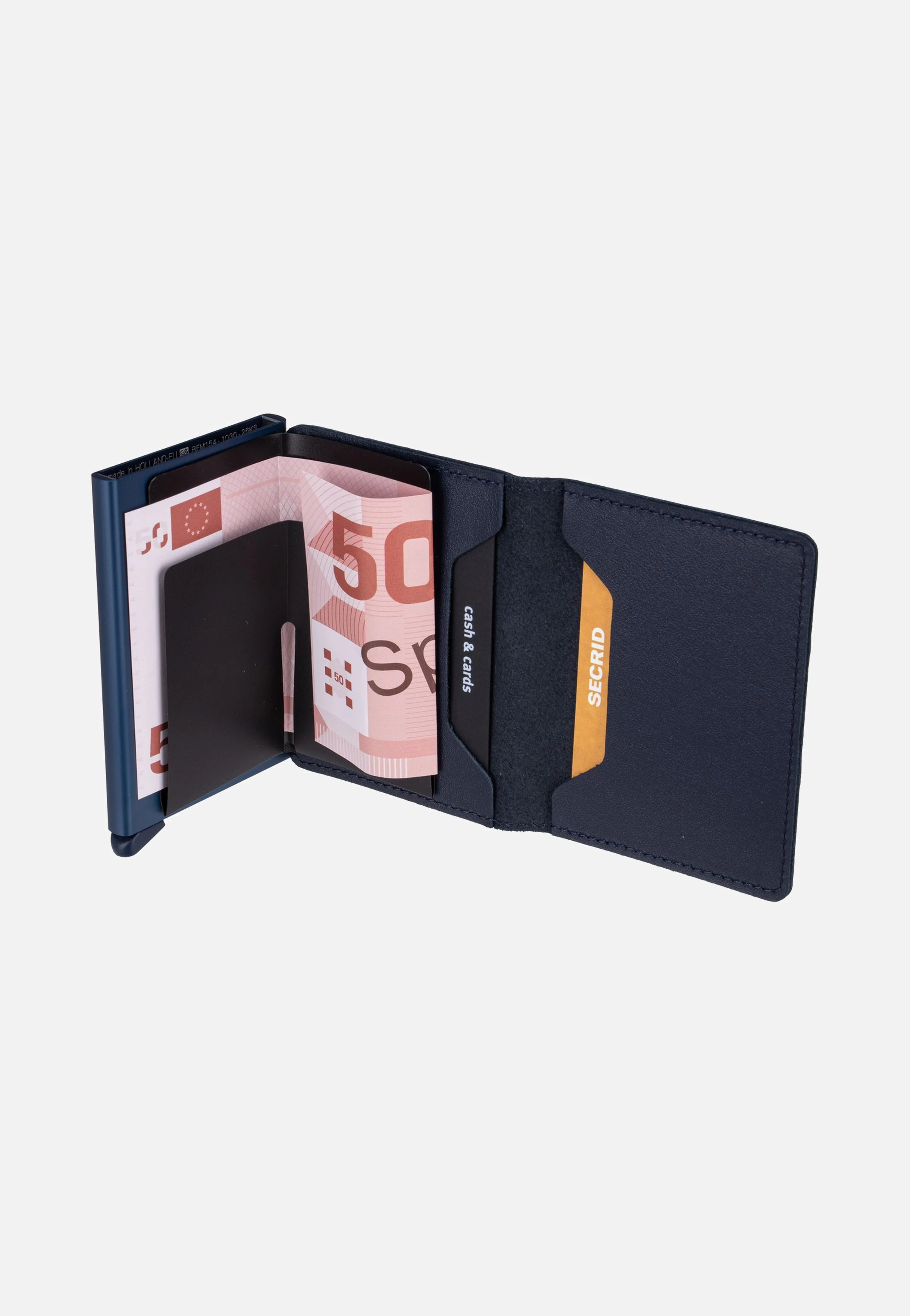 Slimwallet Original Navy-Navy - Portemonnaie - Image 6