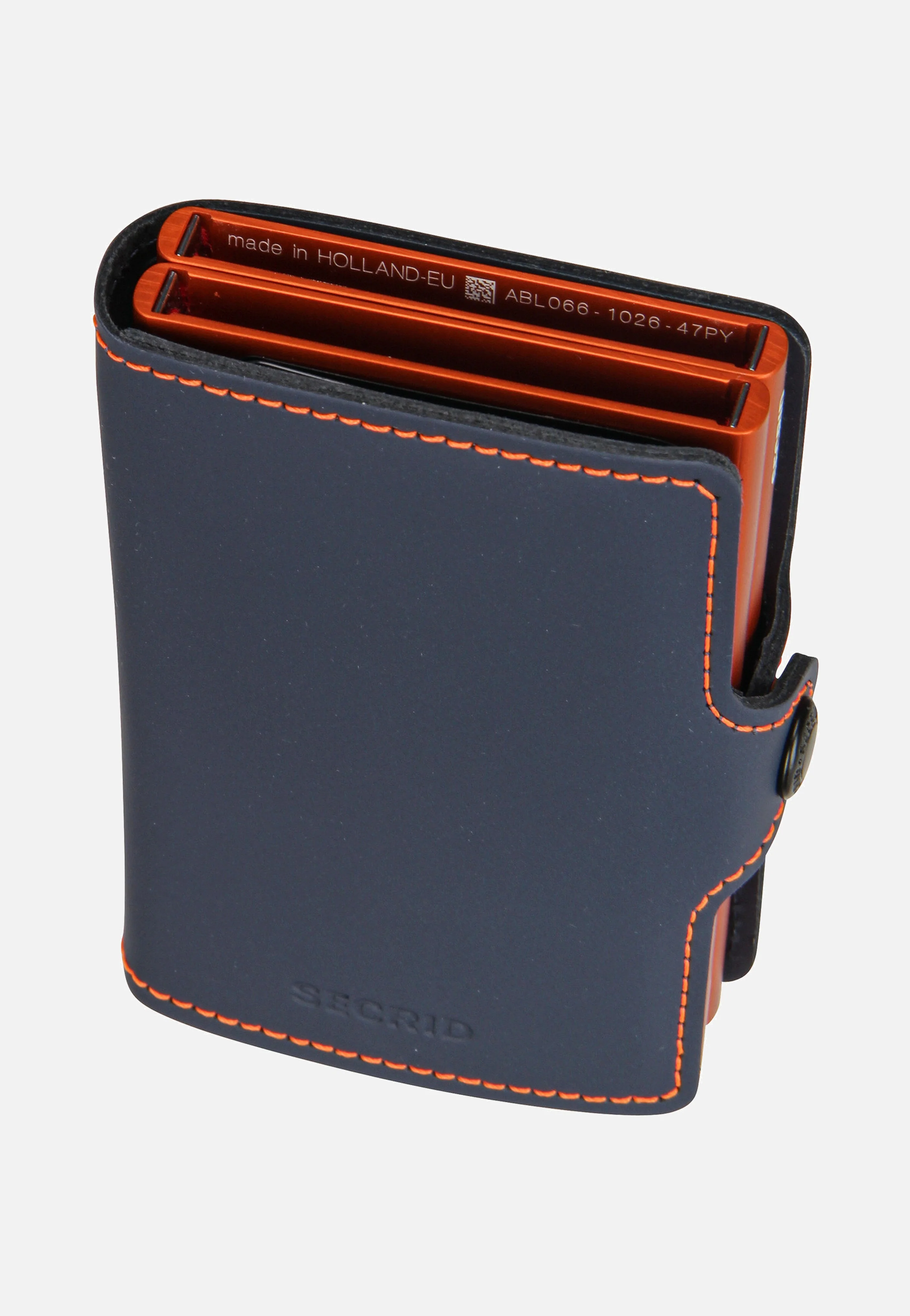 Twinwallet Matte Night Blue-Orange - Portemonnaie - Image 6