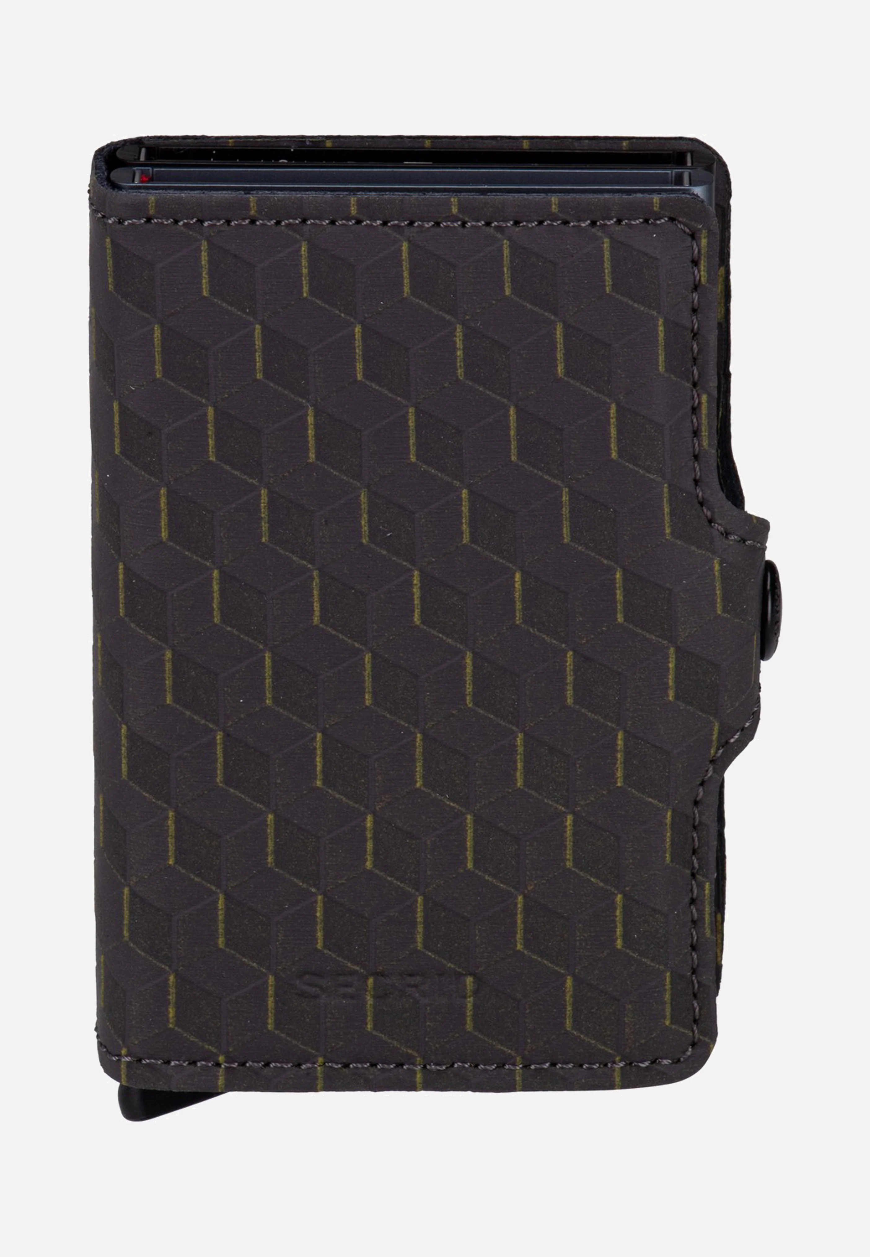 Twinwallet Optical Grey-Yellow - Portemonnaie - Image 2