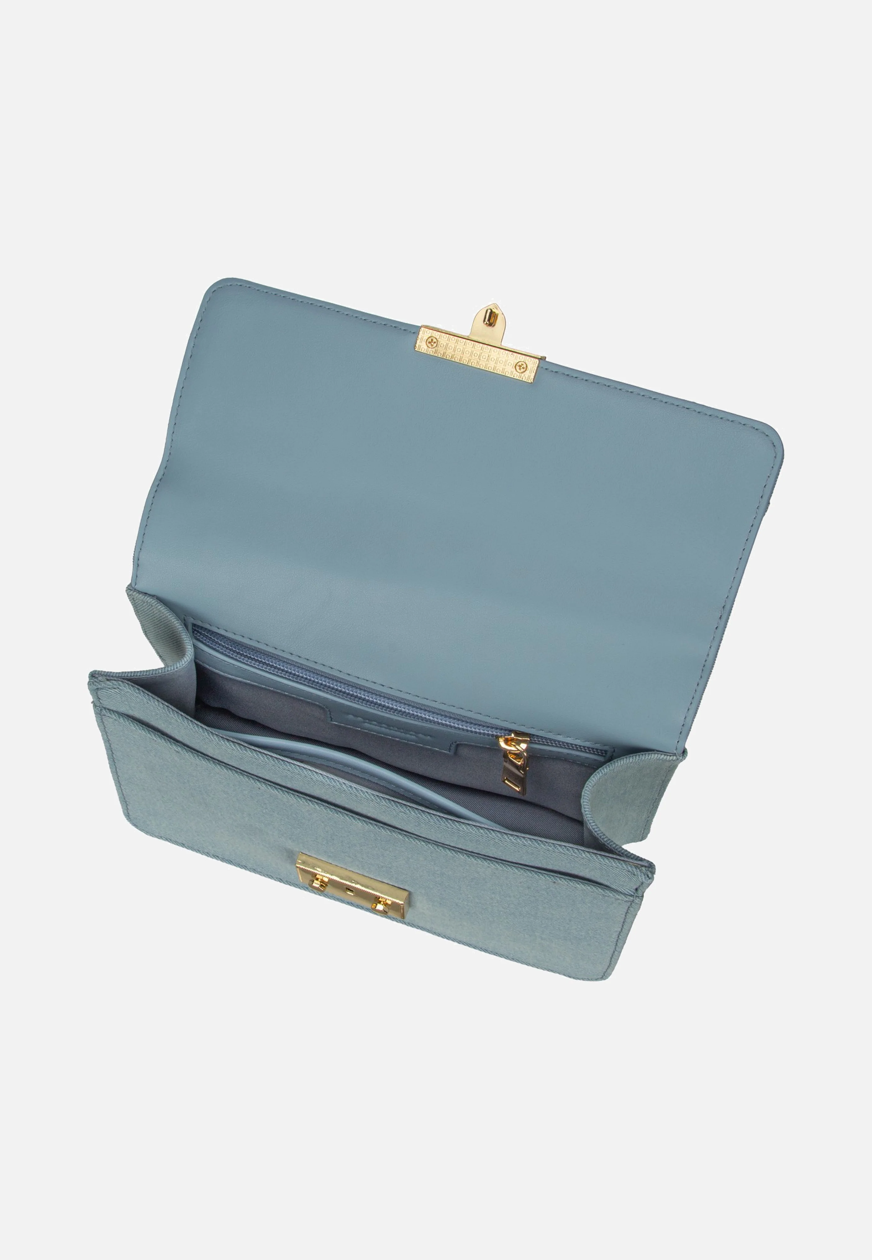 Roros East-West Denim In Blue - Abendtasche - Image 5