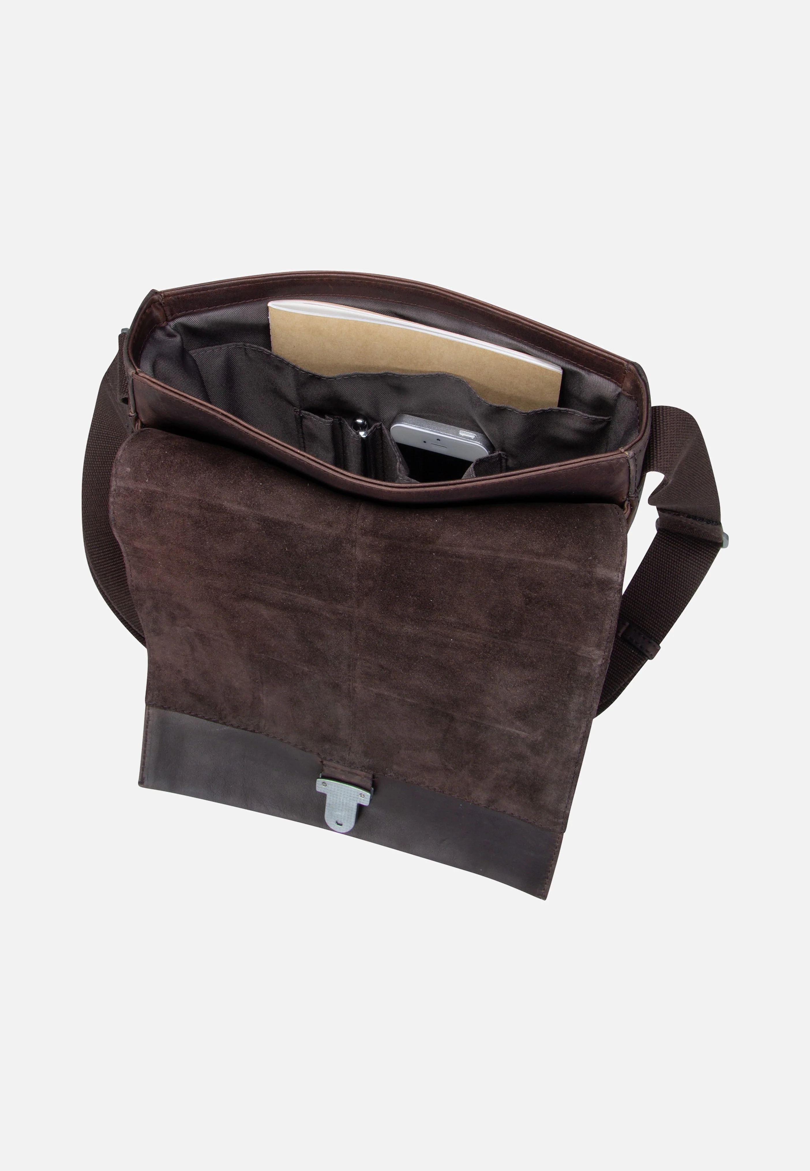 Brick Lane Jeremy SVF Dark Brown - Crossbody Bag - Image 4