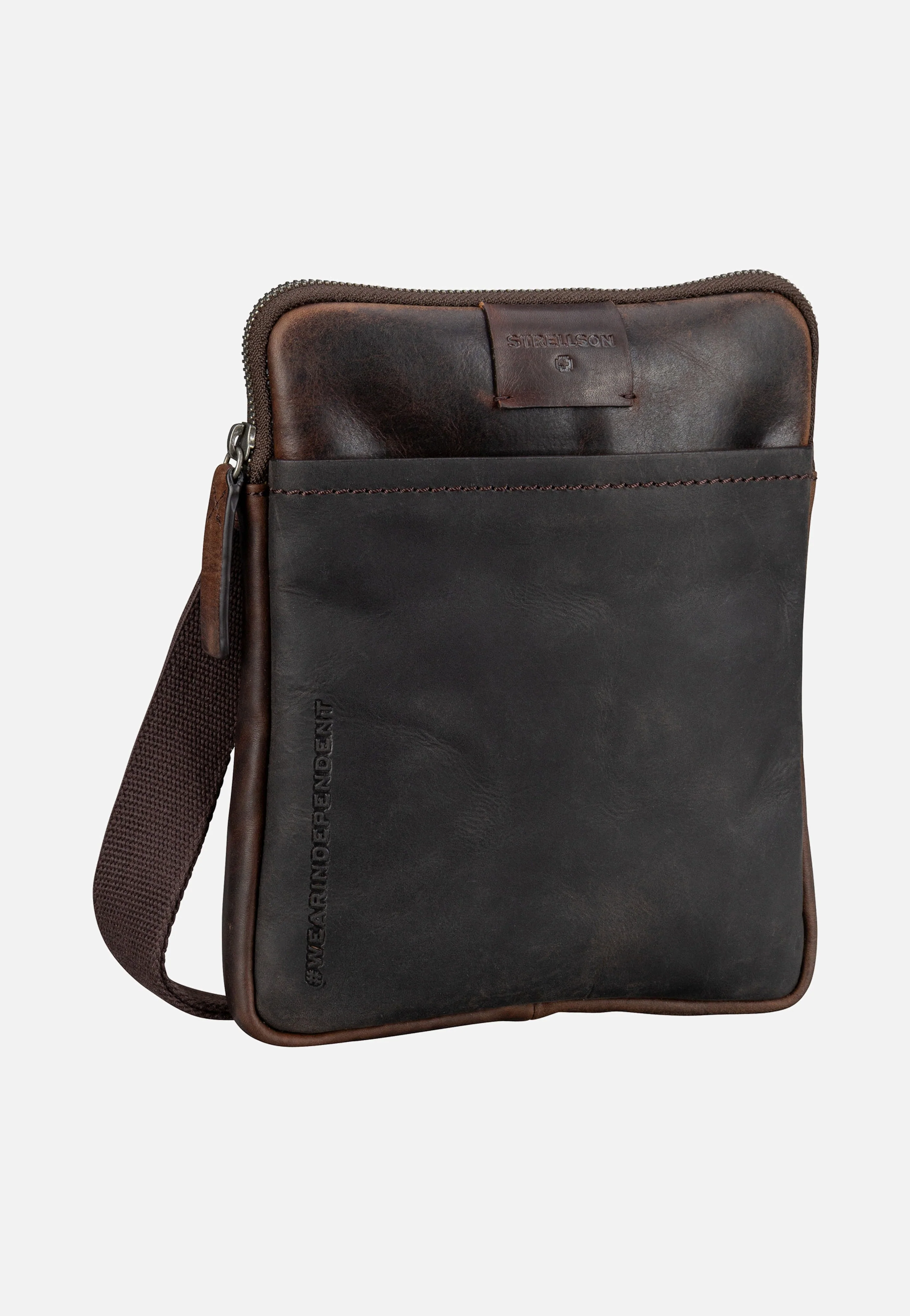 Brick Lane Marcus XSVZ1 Dark Brown - Beuteltasche