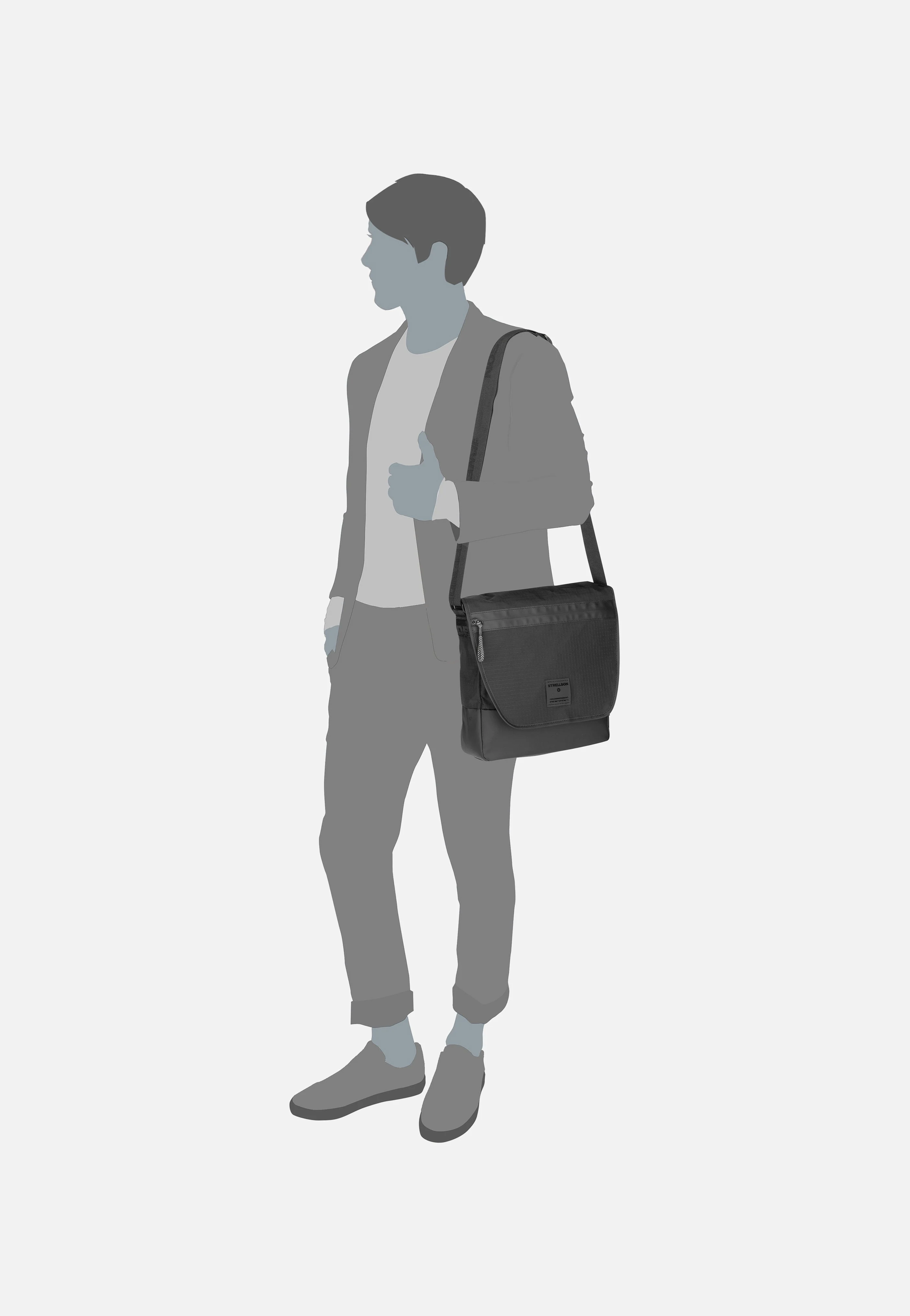 Northwood RS Dorian MVF Black - Messenger Bag - Image 6