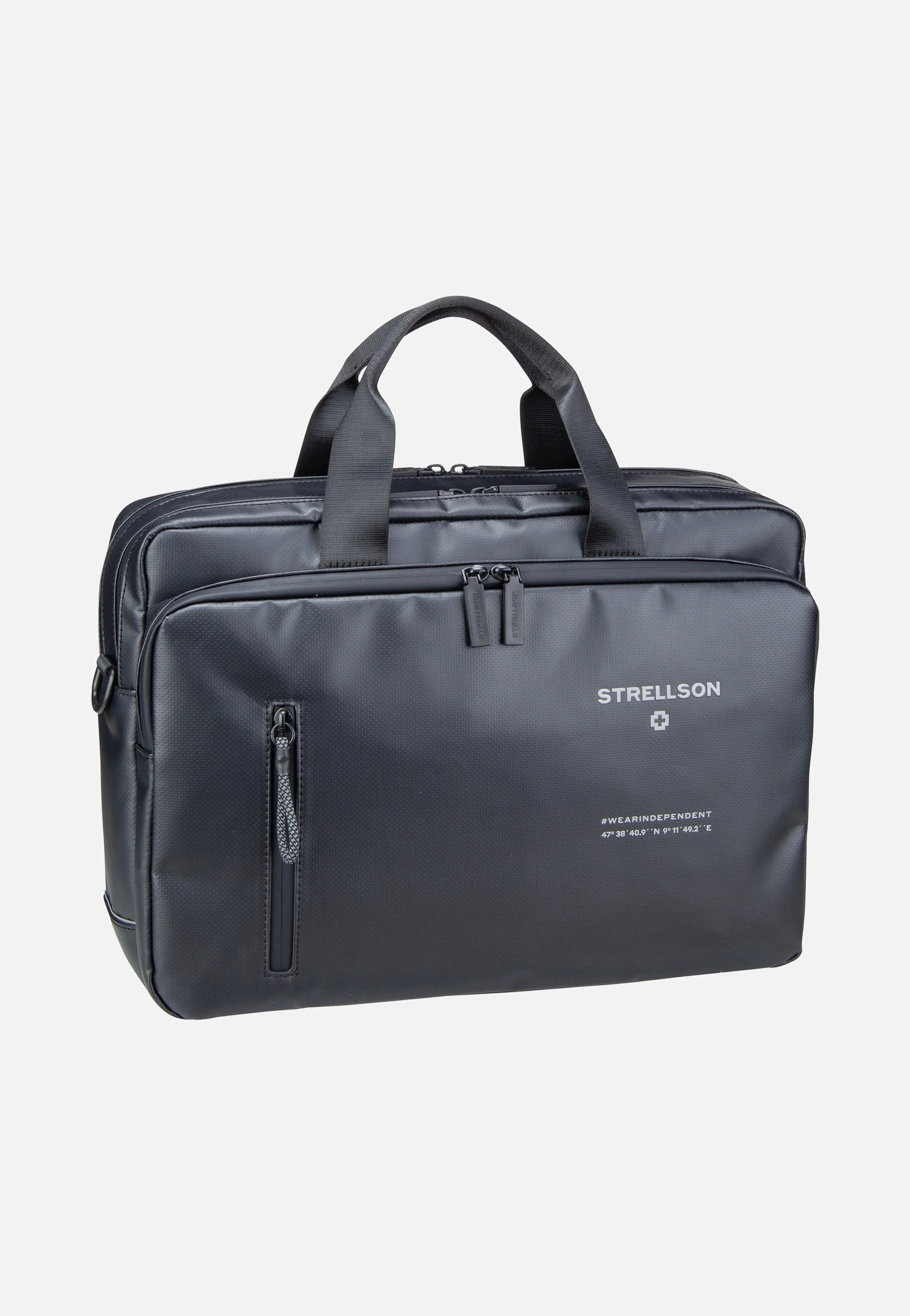 Stockwell 2.0 Charles Briefbag MHZ Black - Aktentasche
