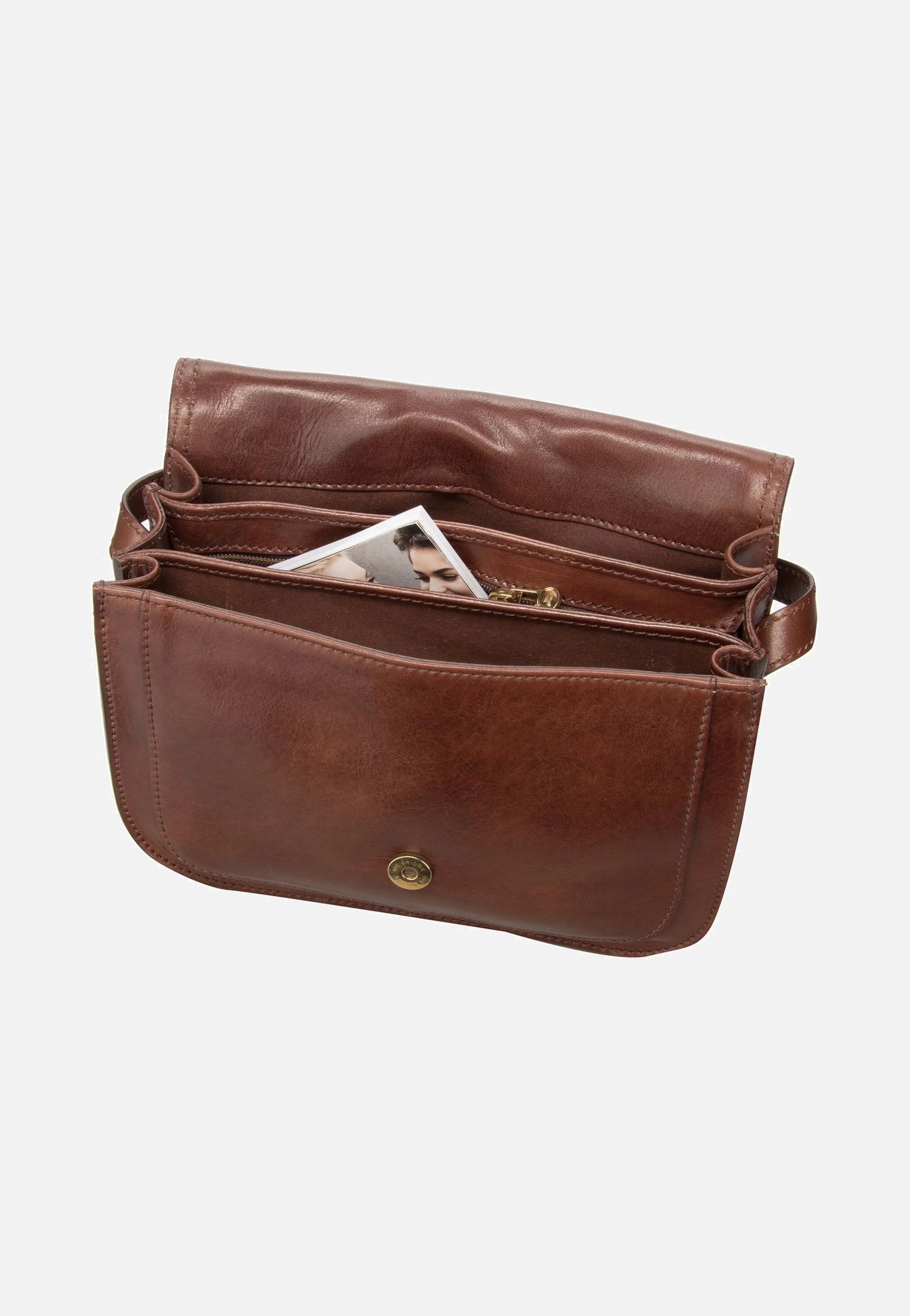 Story Donna 4152 Marrone - Saddle Bag - Image 4