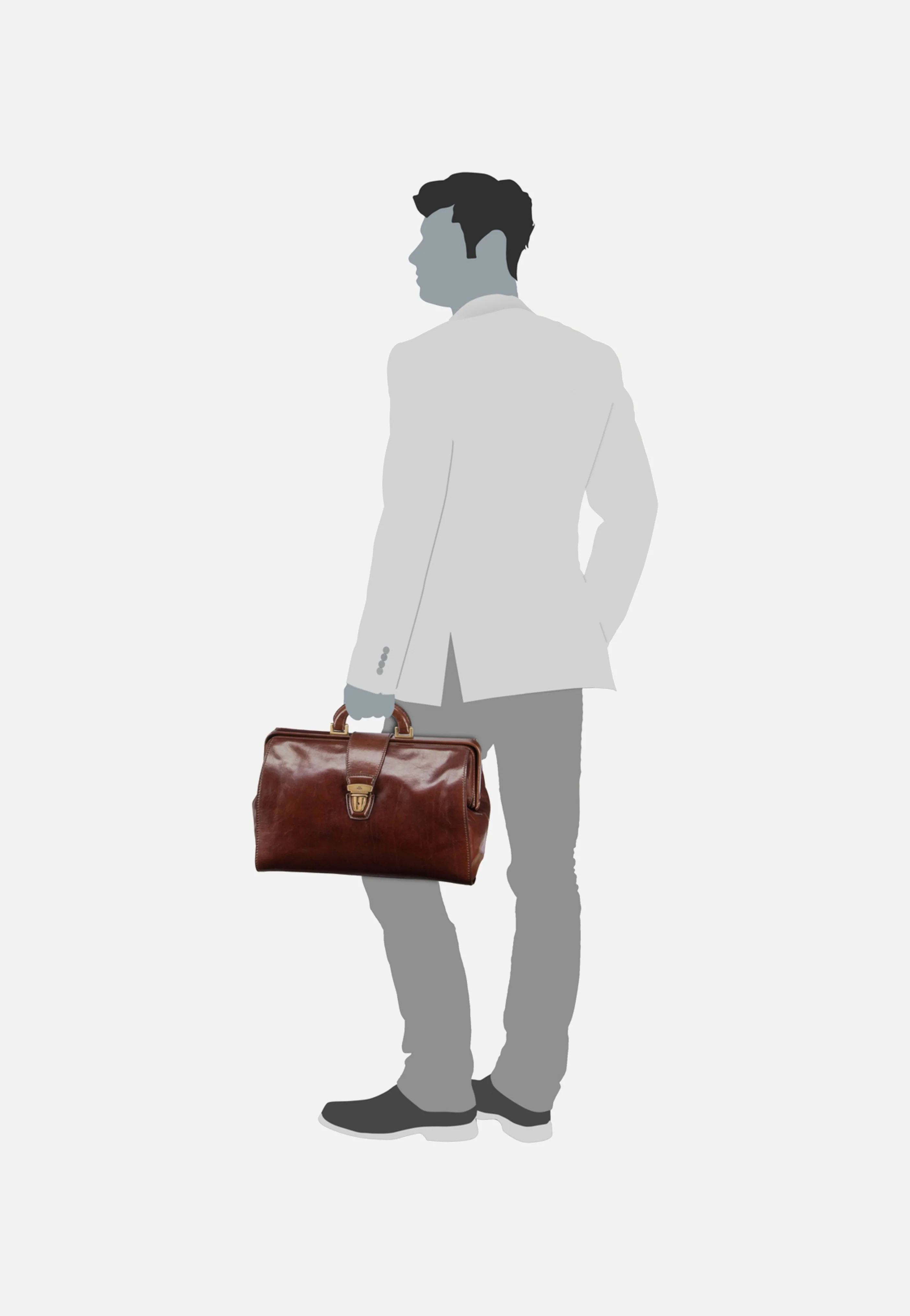 Story Uomo Braun - Bowling Bag - Image 6