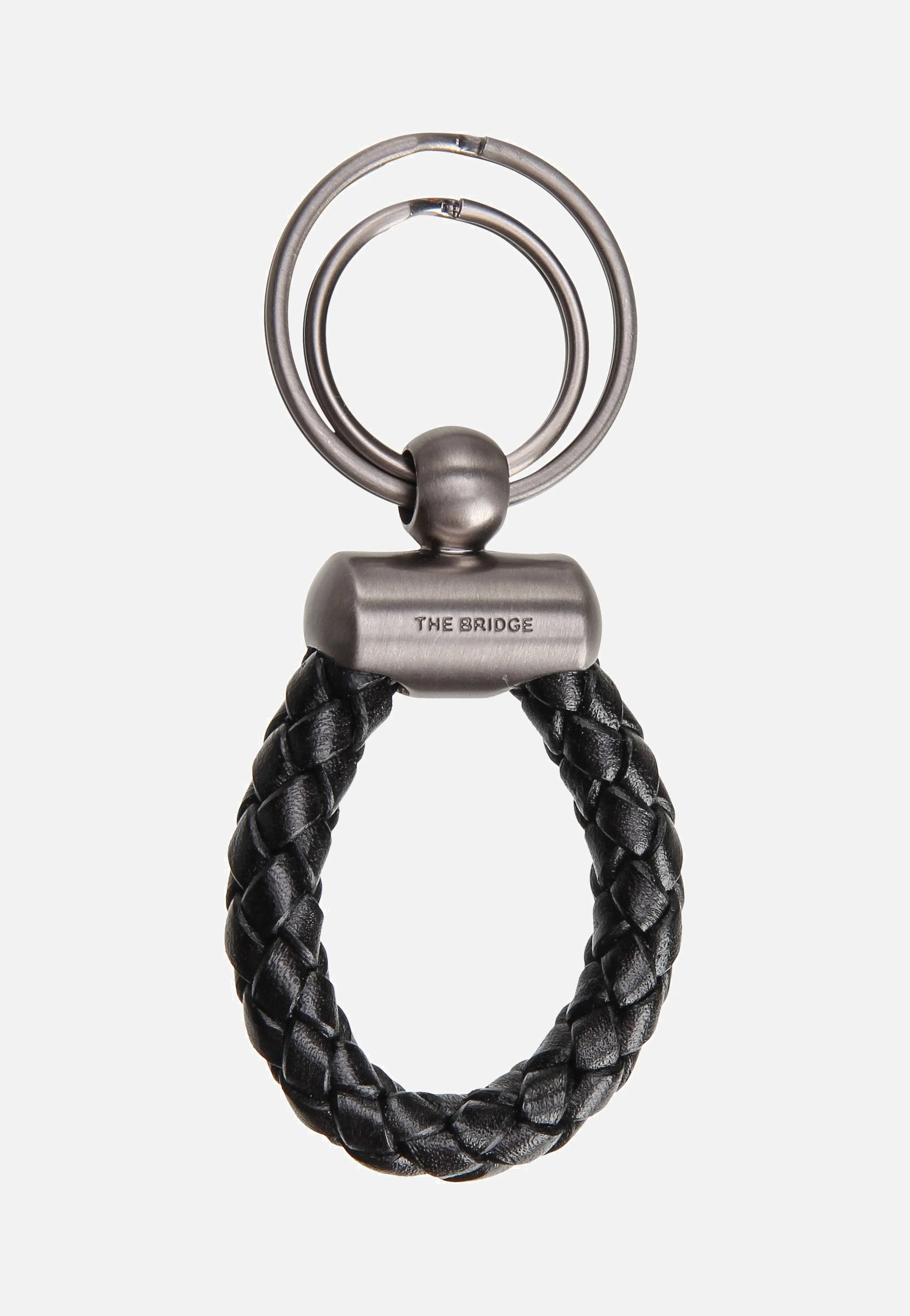 Story Uomo Key Ring 9251 Nero/Rutenio - Schlüsselanhänger