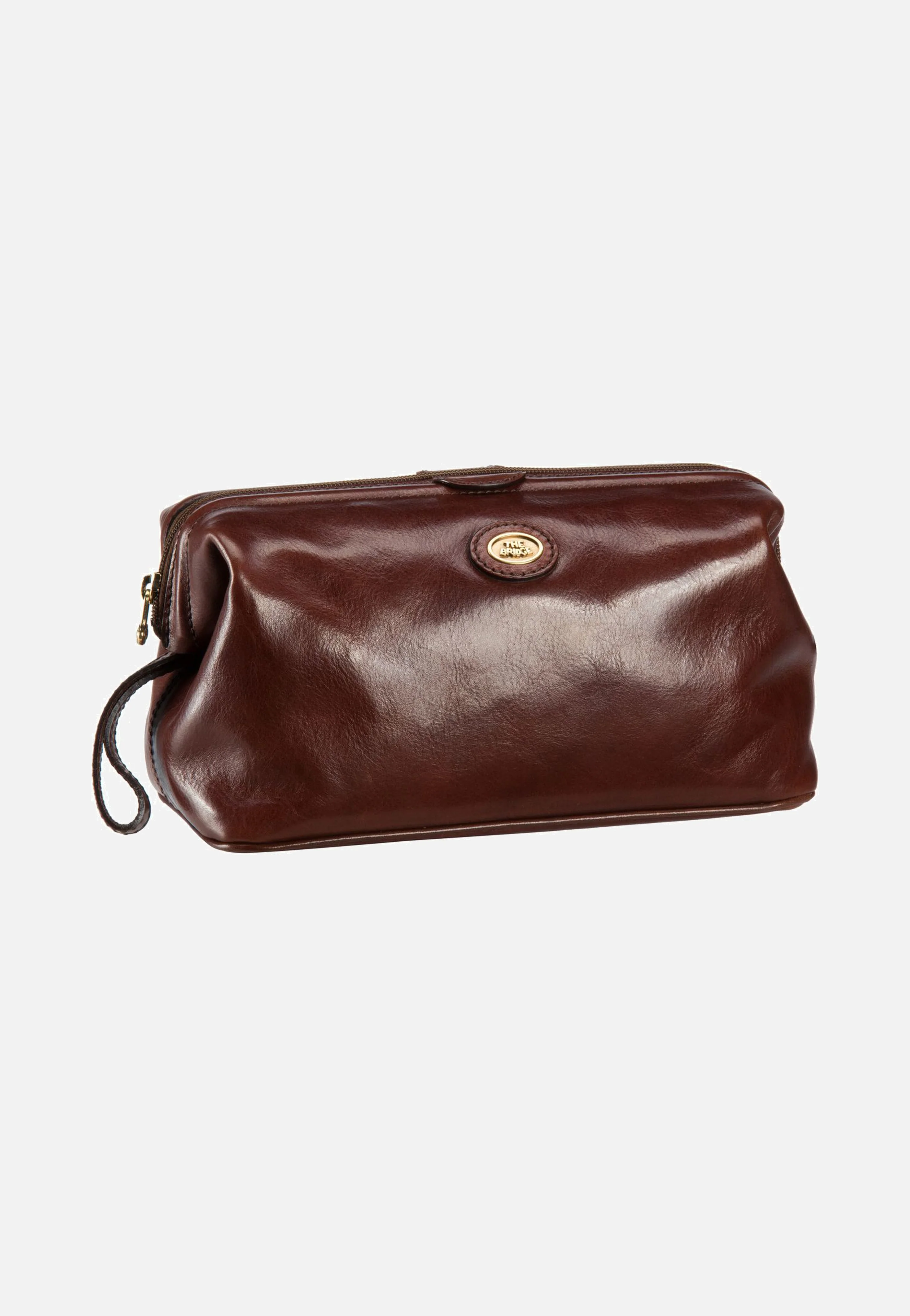 Story Viaggio Kulturtasche Braun - Kulturbeutel