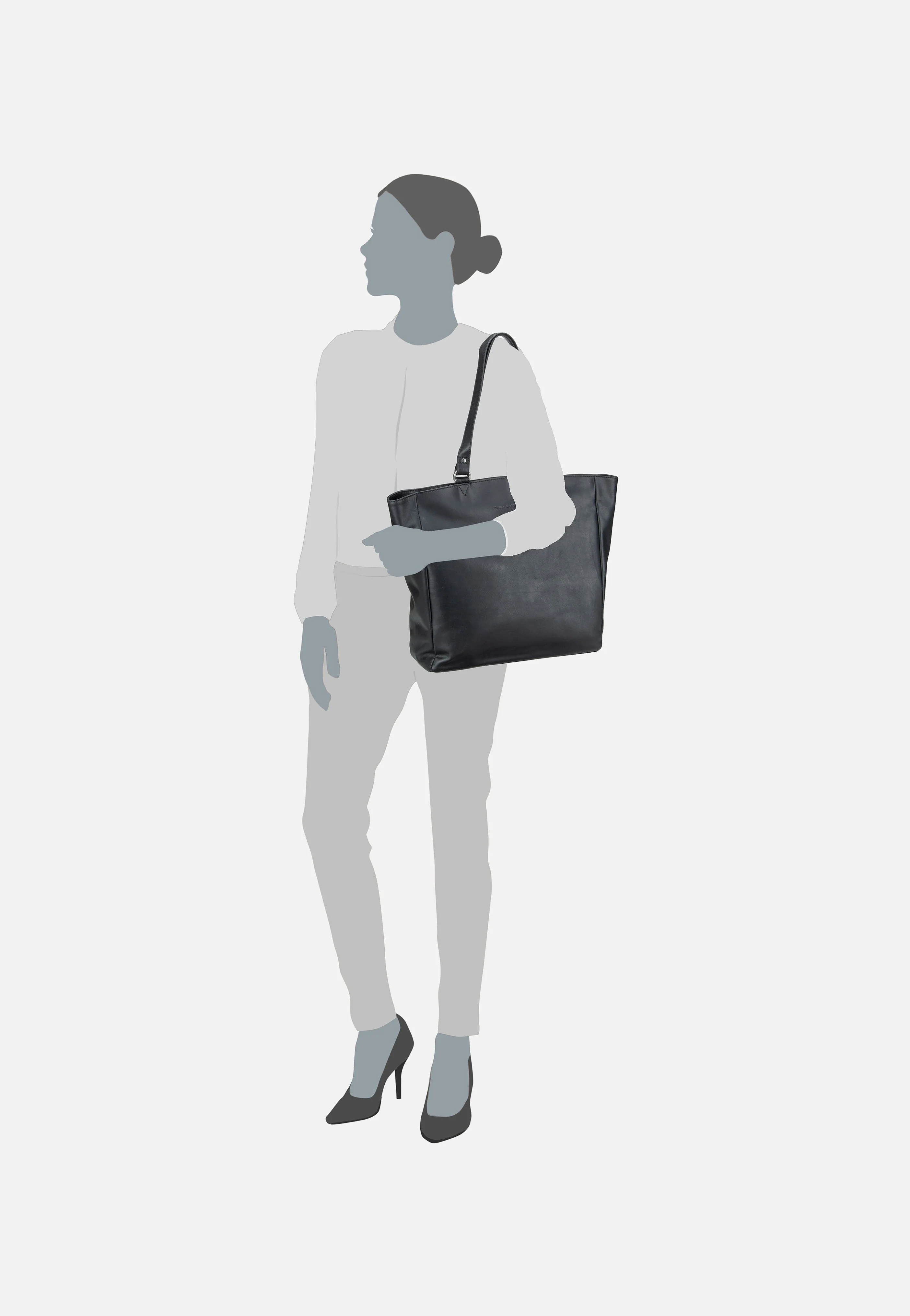 Berlin 0160 Black - Shopper - Image 6