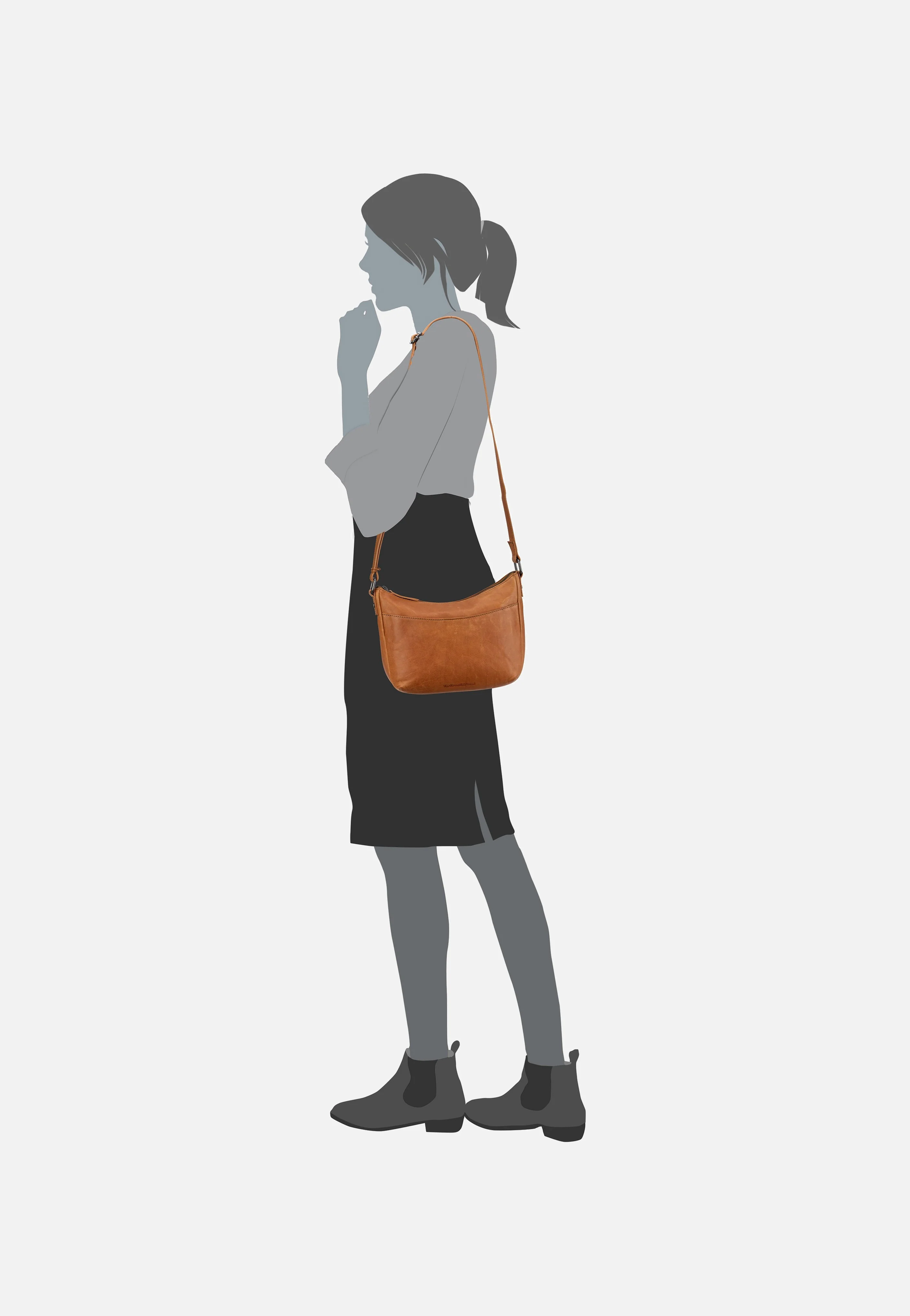 Henderson 1309 Cognac - Beuteltasche - Image 7