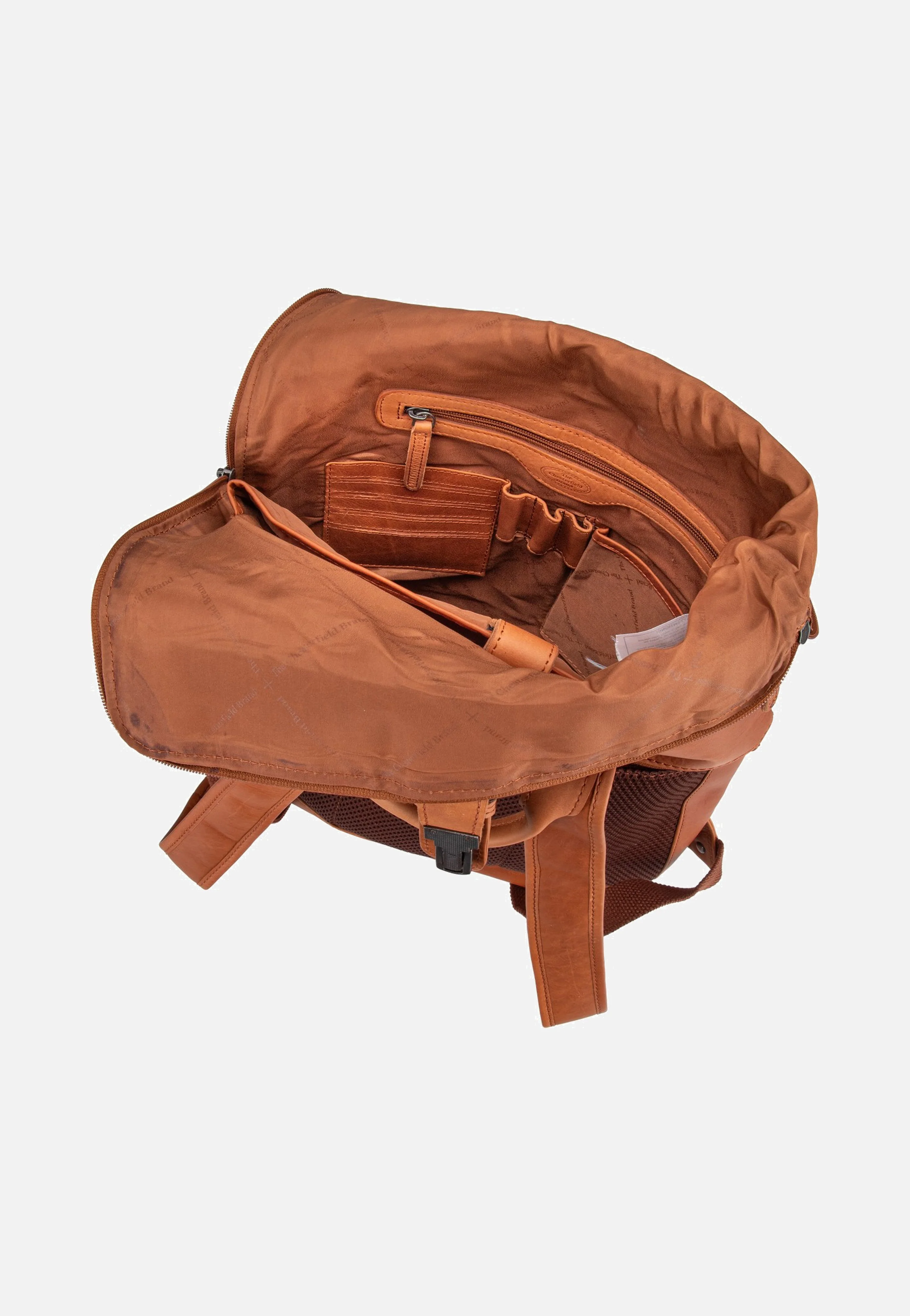 Larsson 0338 Cognac - Rolltop Rucksack - Image 6