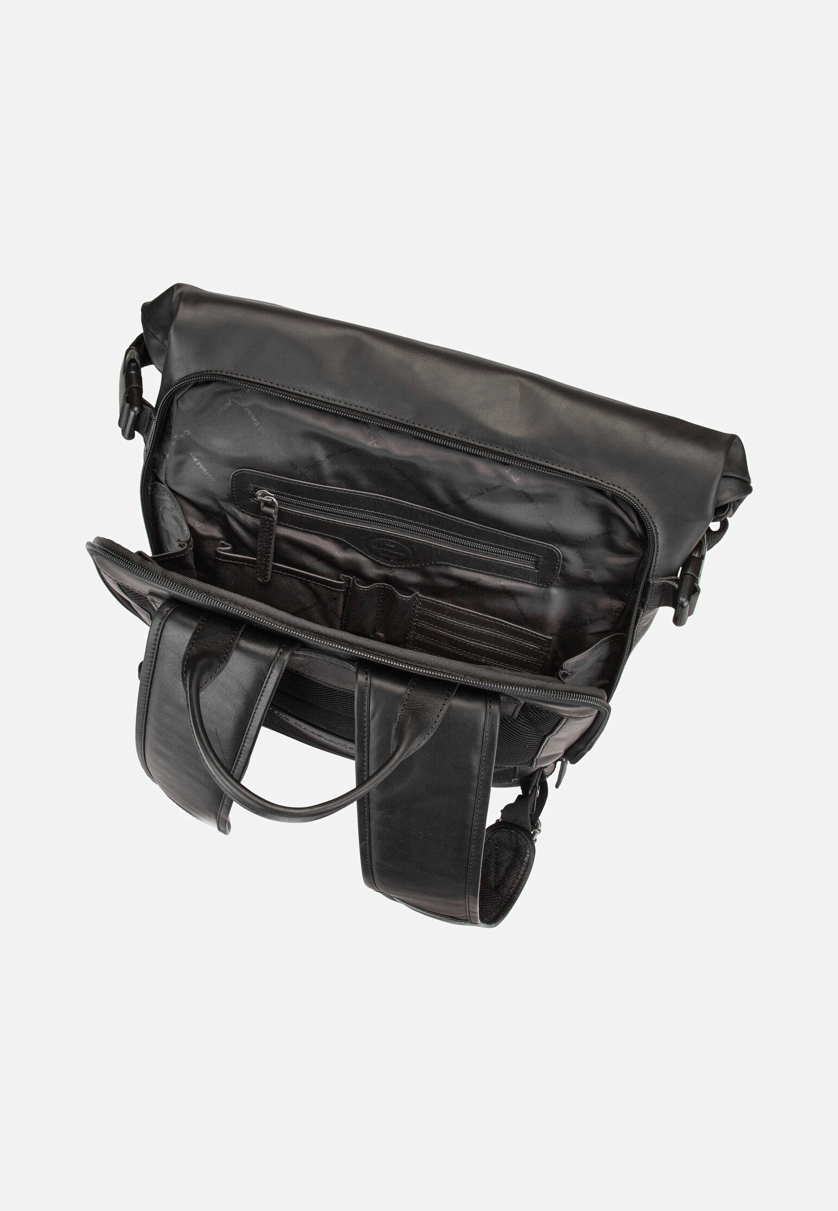 Liverpool 0309 Black - Rolltop Rucksack - Image 5