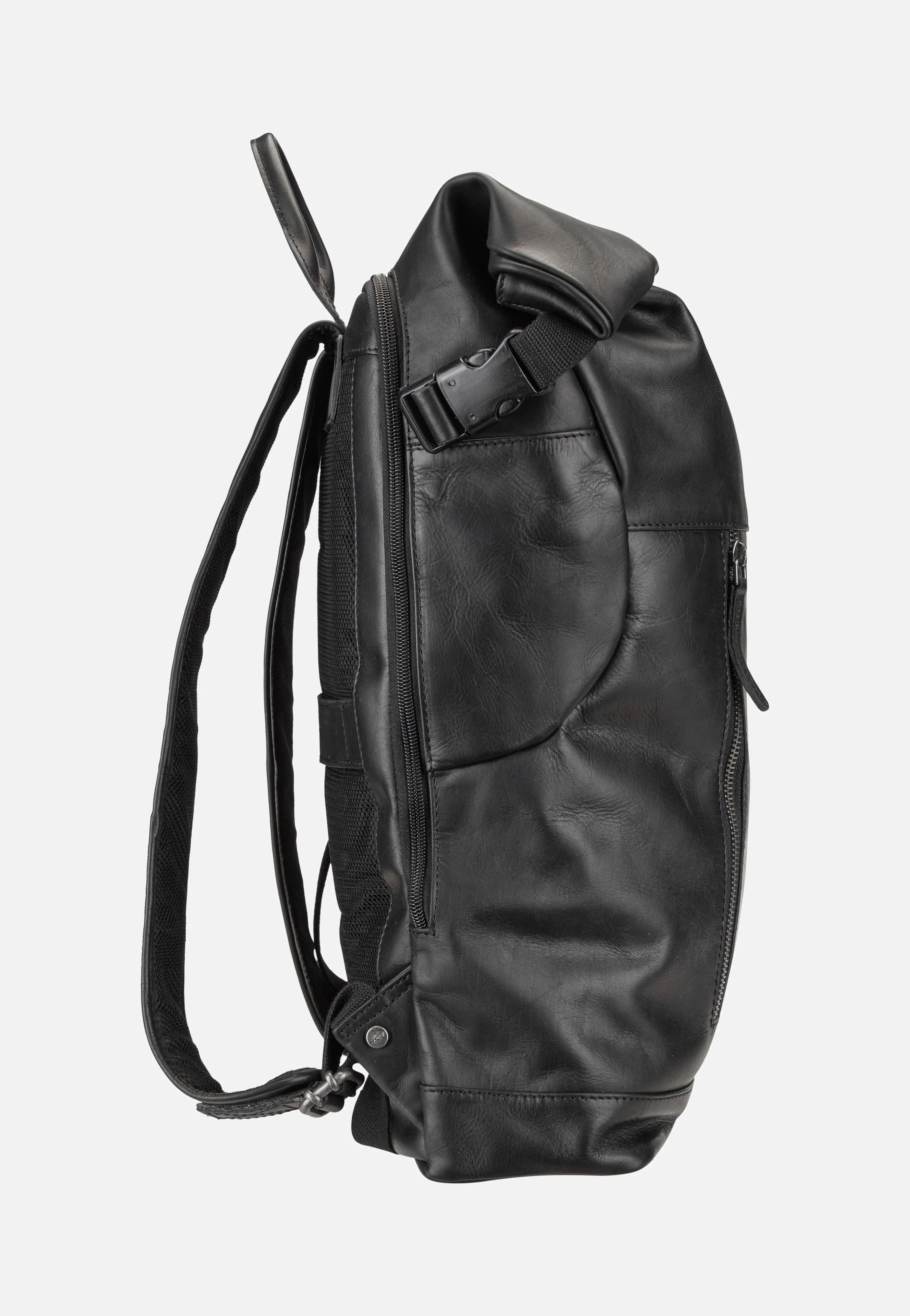 Liverpool 0309 Black - Rolltop Rucksack - Image 6