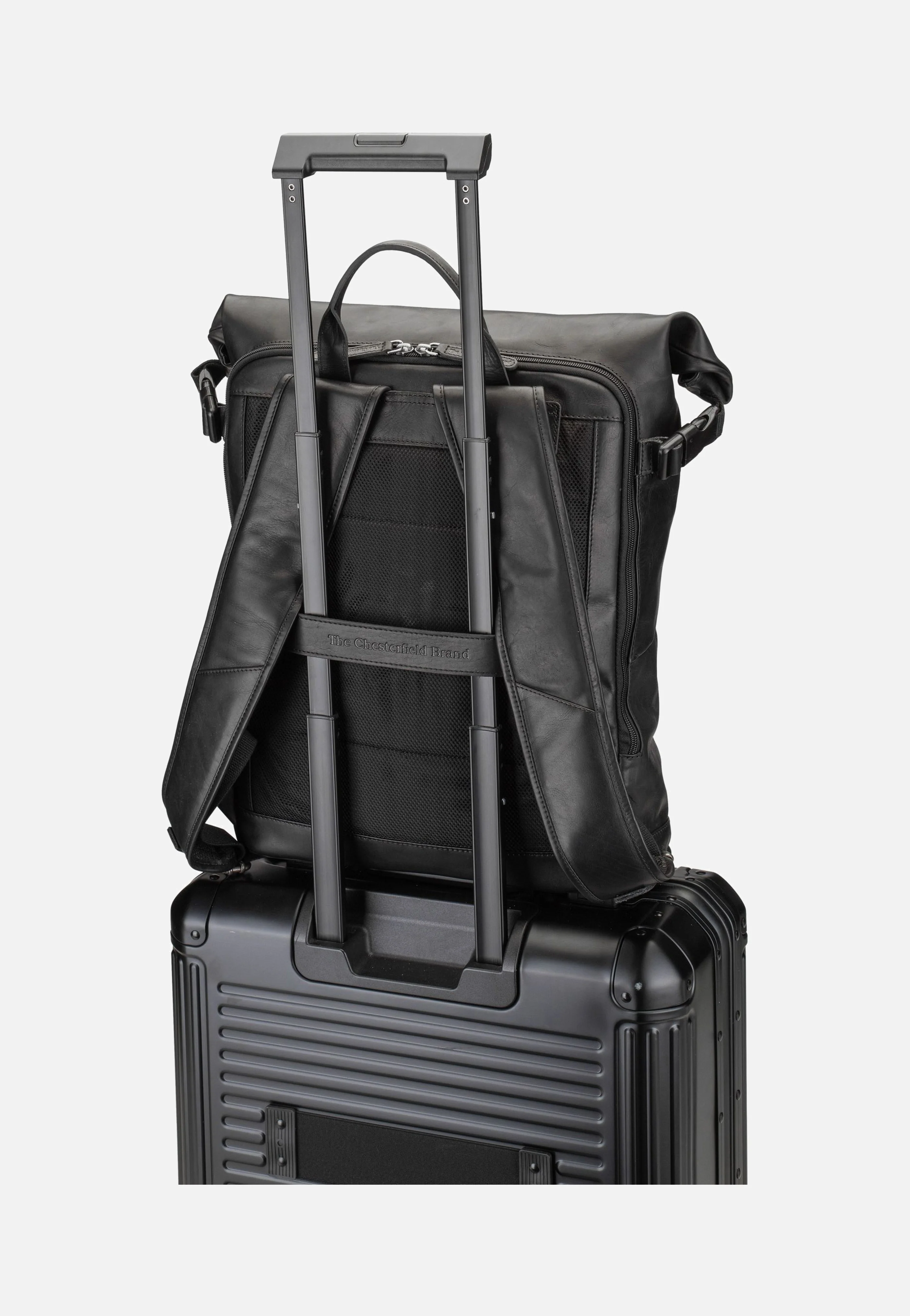 Liverpool 0309 Black - Rolltop Rucksack - Image 7