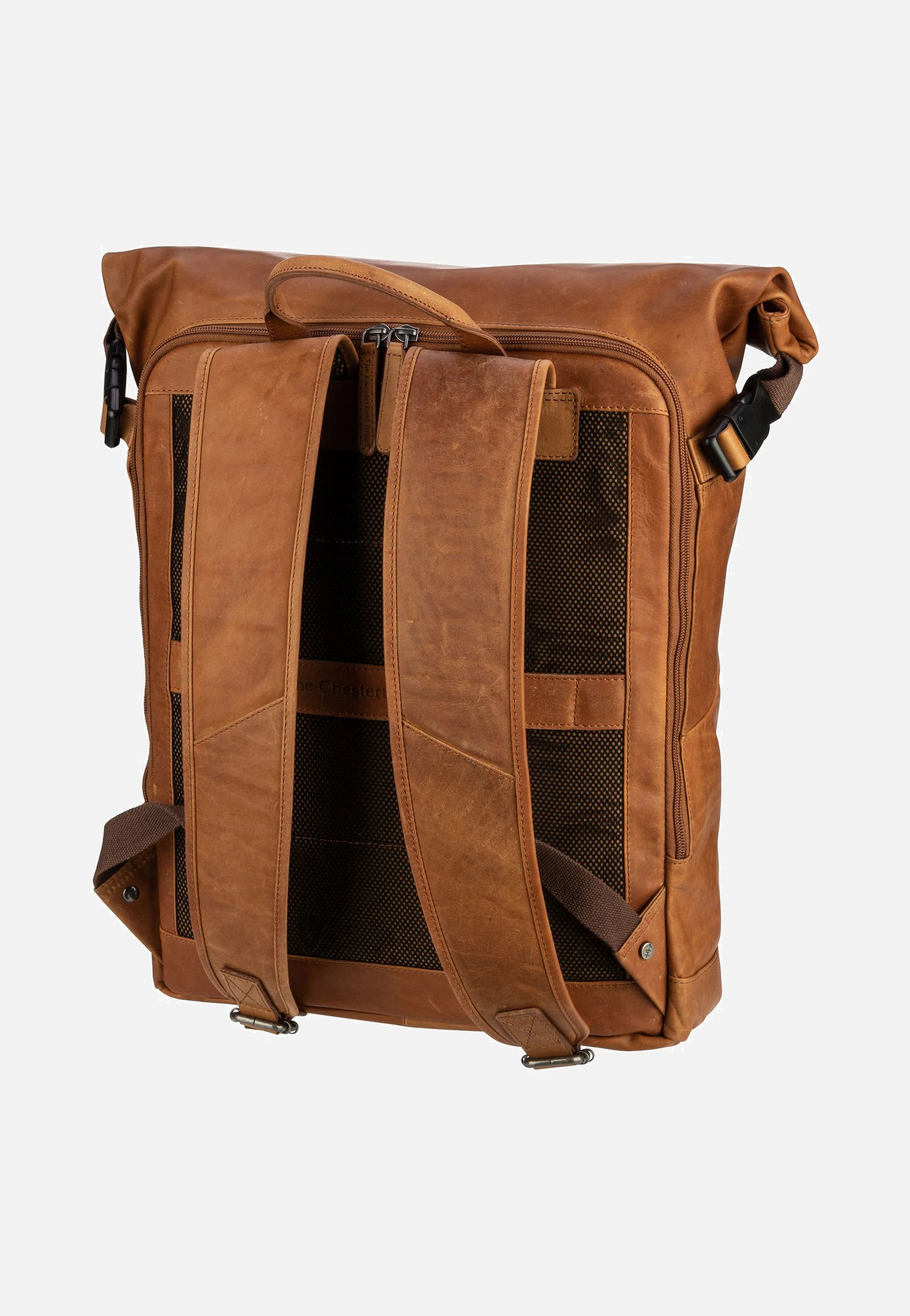 Liverpool 0309 Cognac - Rolltop Rucksack - Image 2