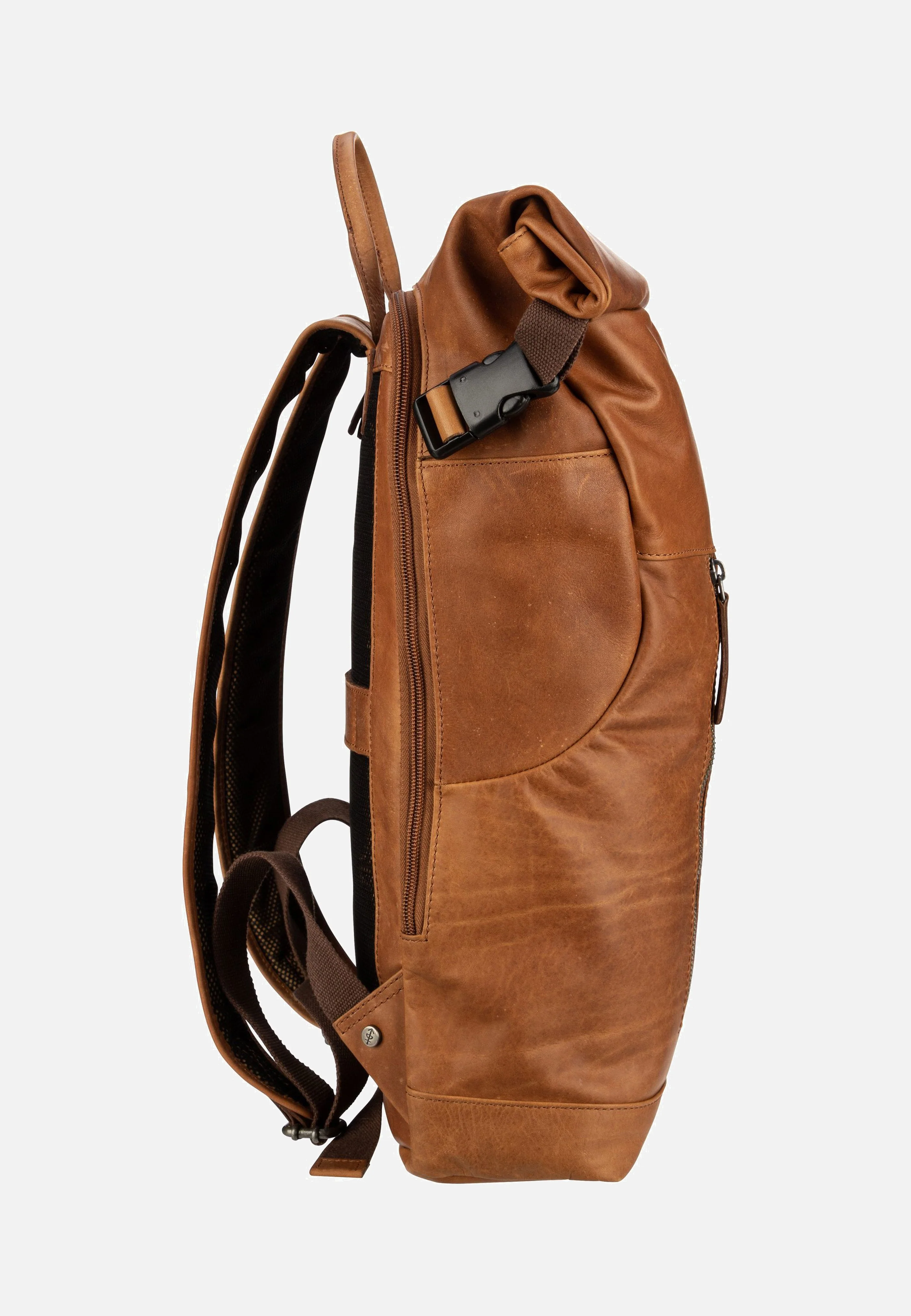 Liverpool 0309 Cognac - Rolltop Rucksack - Image 5