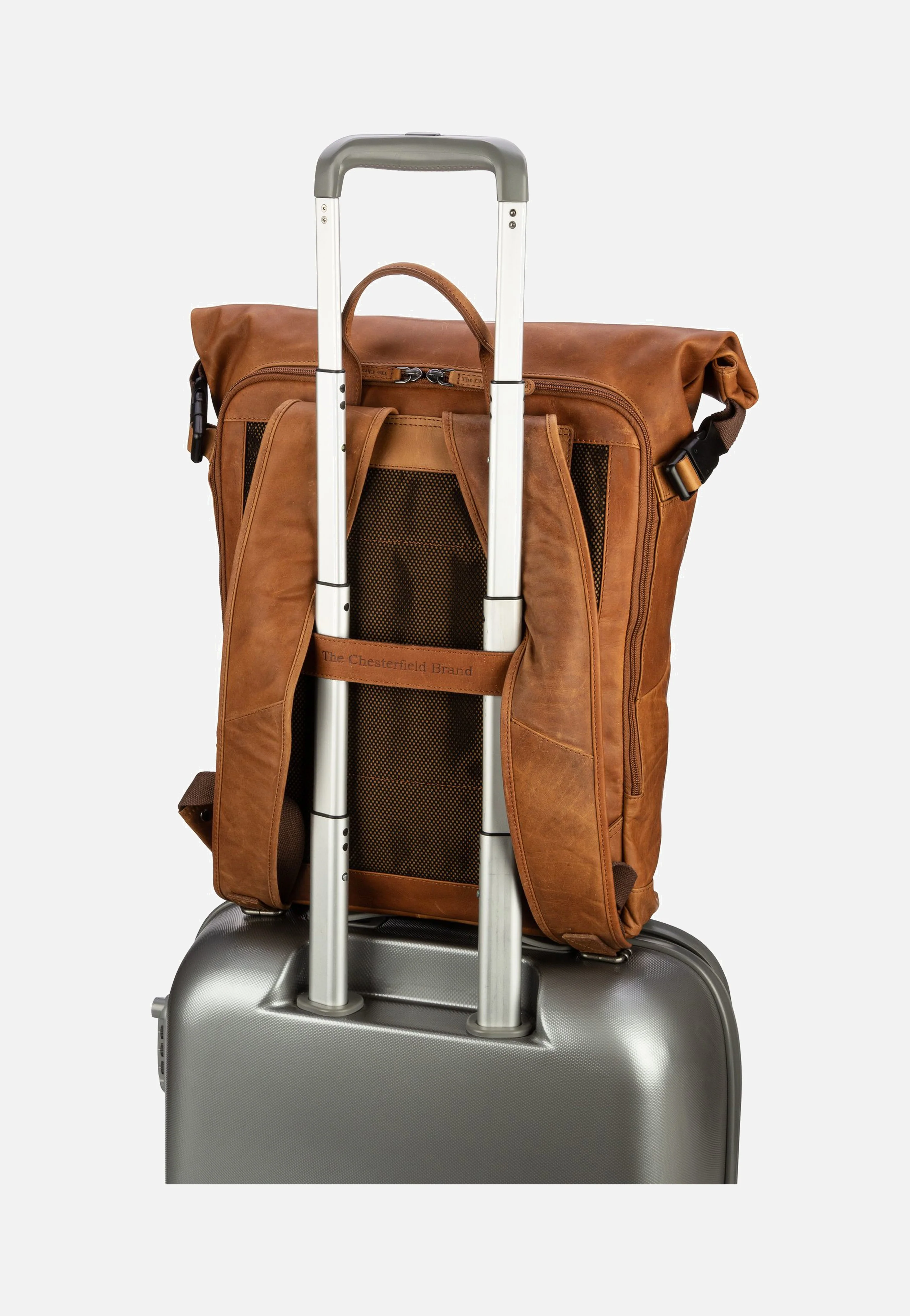 Liverpool 0309 Cognac - Rolltop Rucksack - Image 6