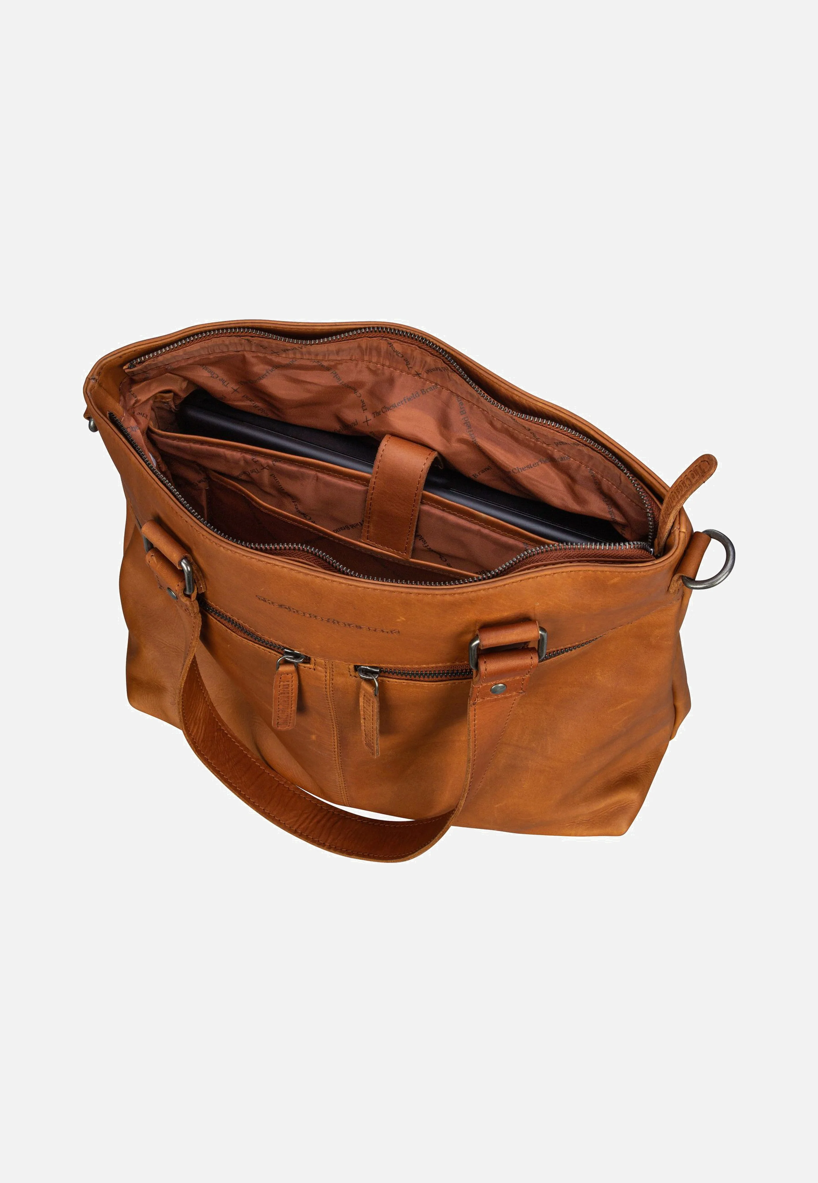 Rome 0189 Cognac - Shopper - Image 3