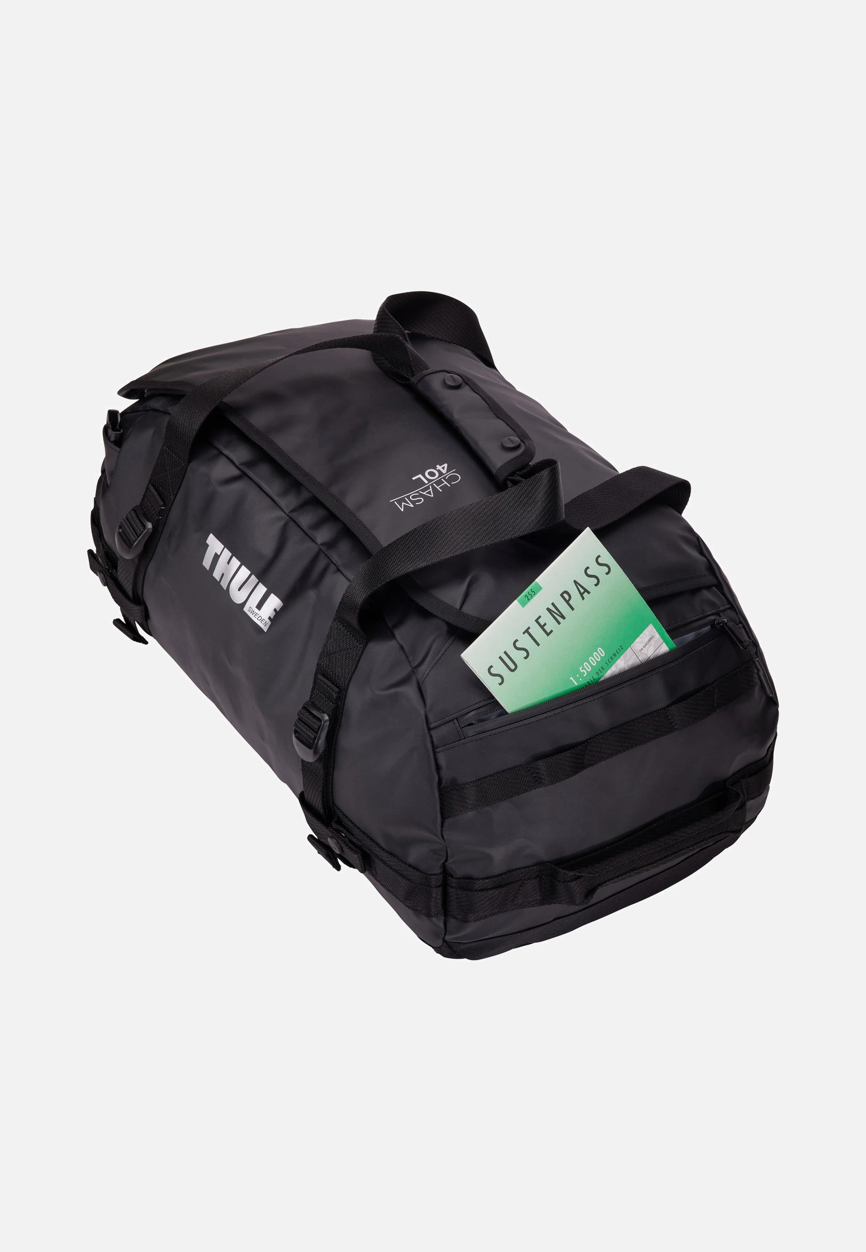 Chasm 40L Black - Dufflebag - Image 7