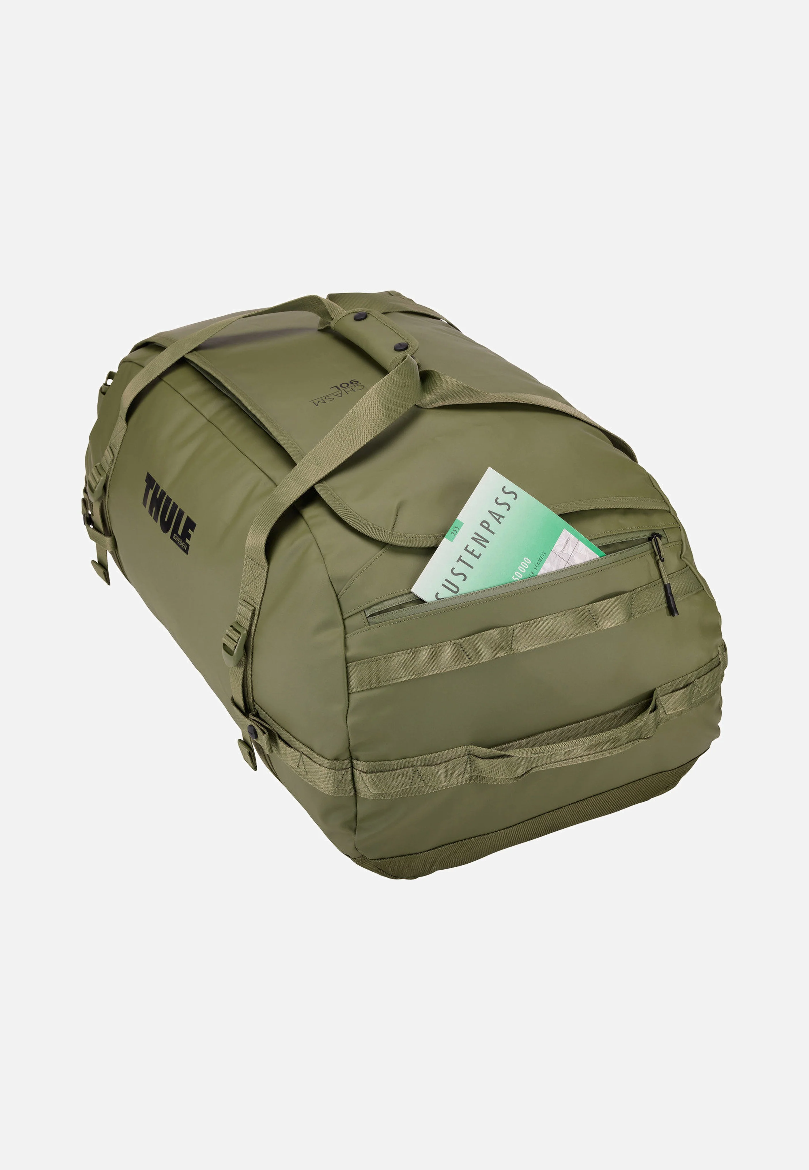 Chasm 90L Olivine - Dufflebag - Image 6