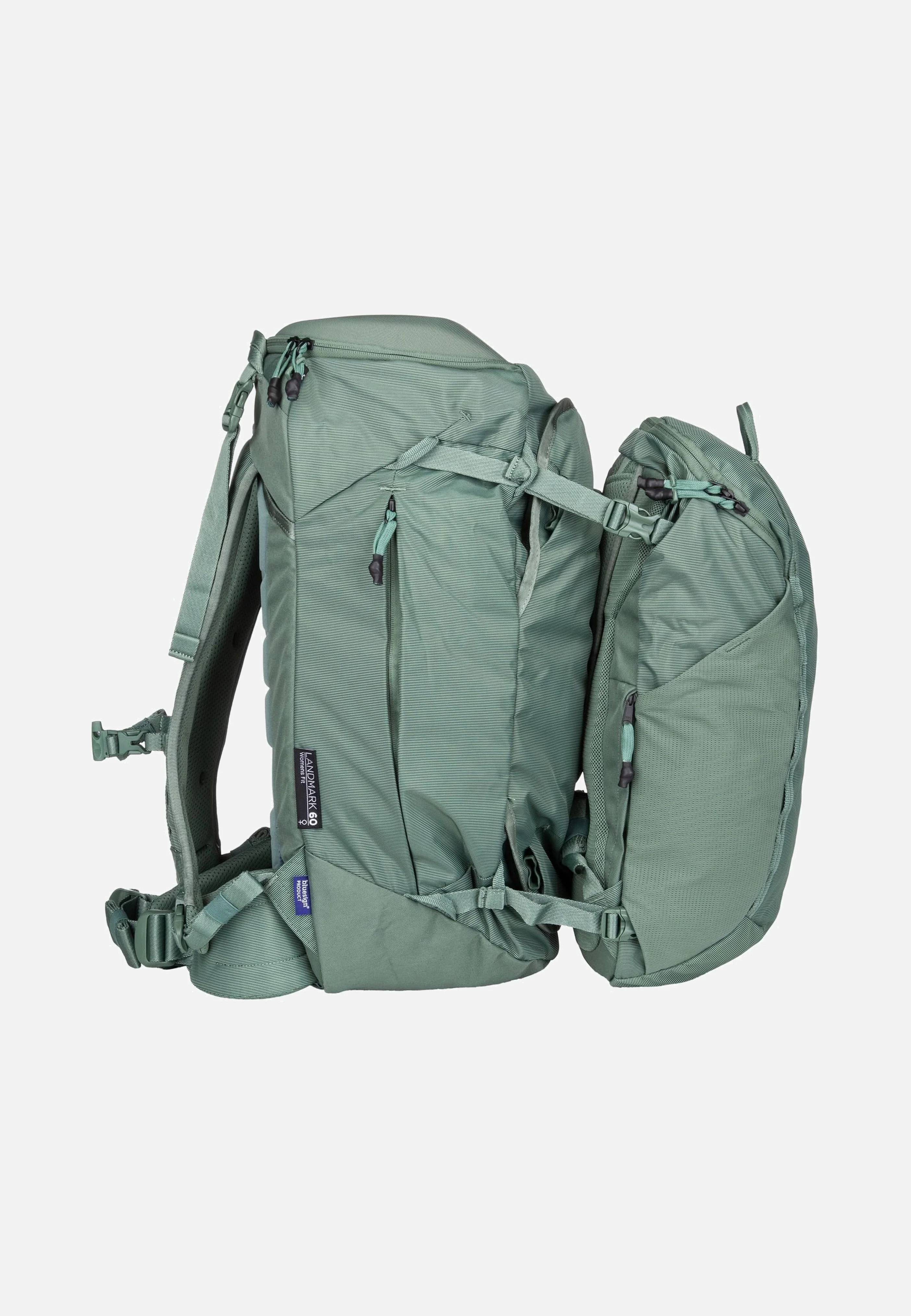 Landmark Travel 60L Women Hazy Green - Reiserucksack - Image 6