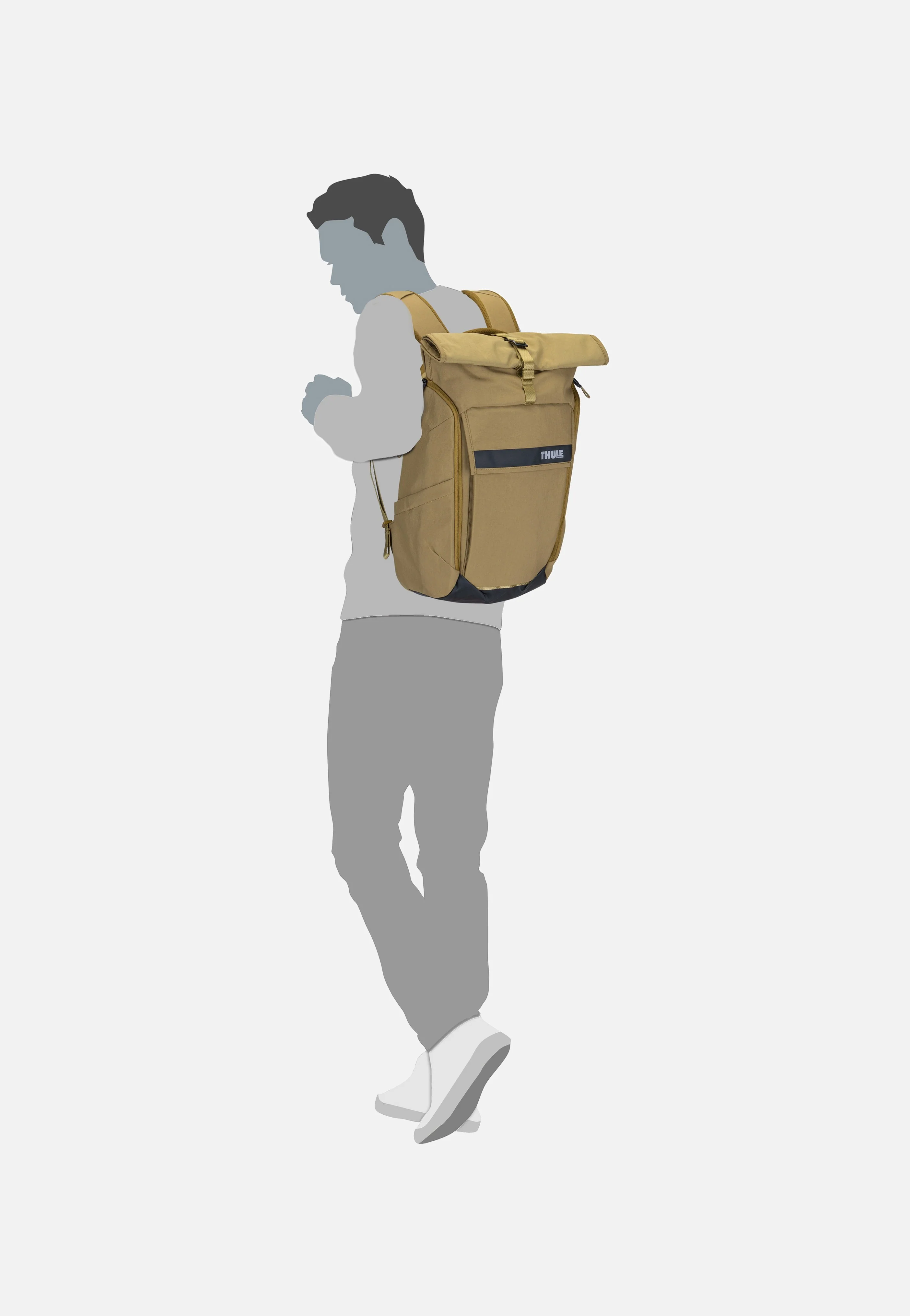 Paramount 3 24L Nutria - Rolltop Rucksack - Image 9