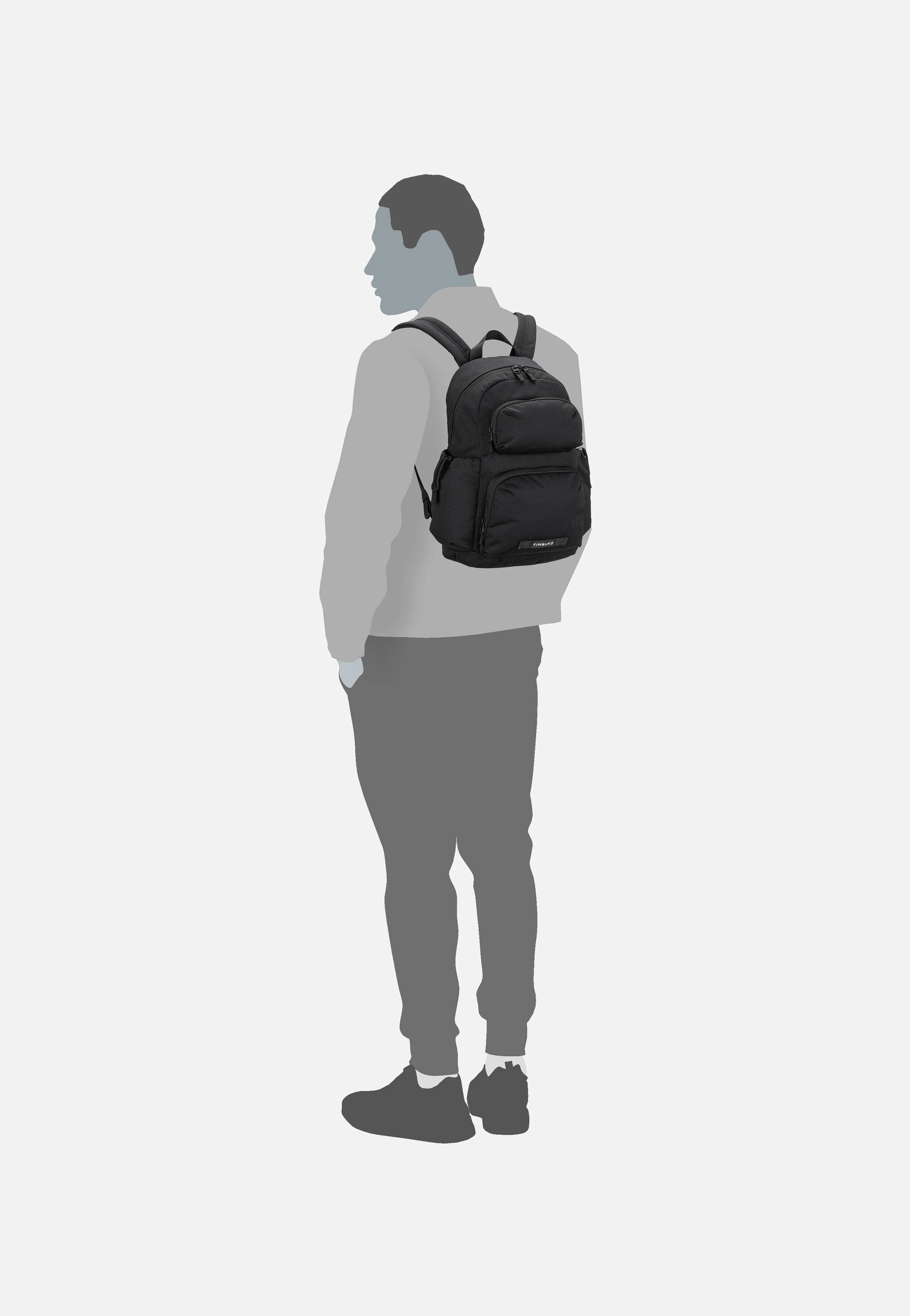 Flight 1077 BP Jet Black - Rucksack - Image 5