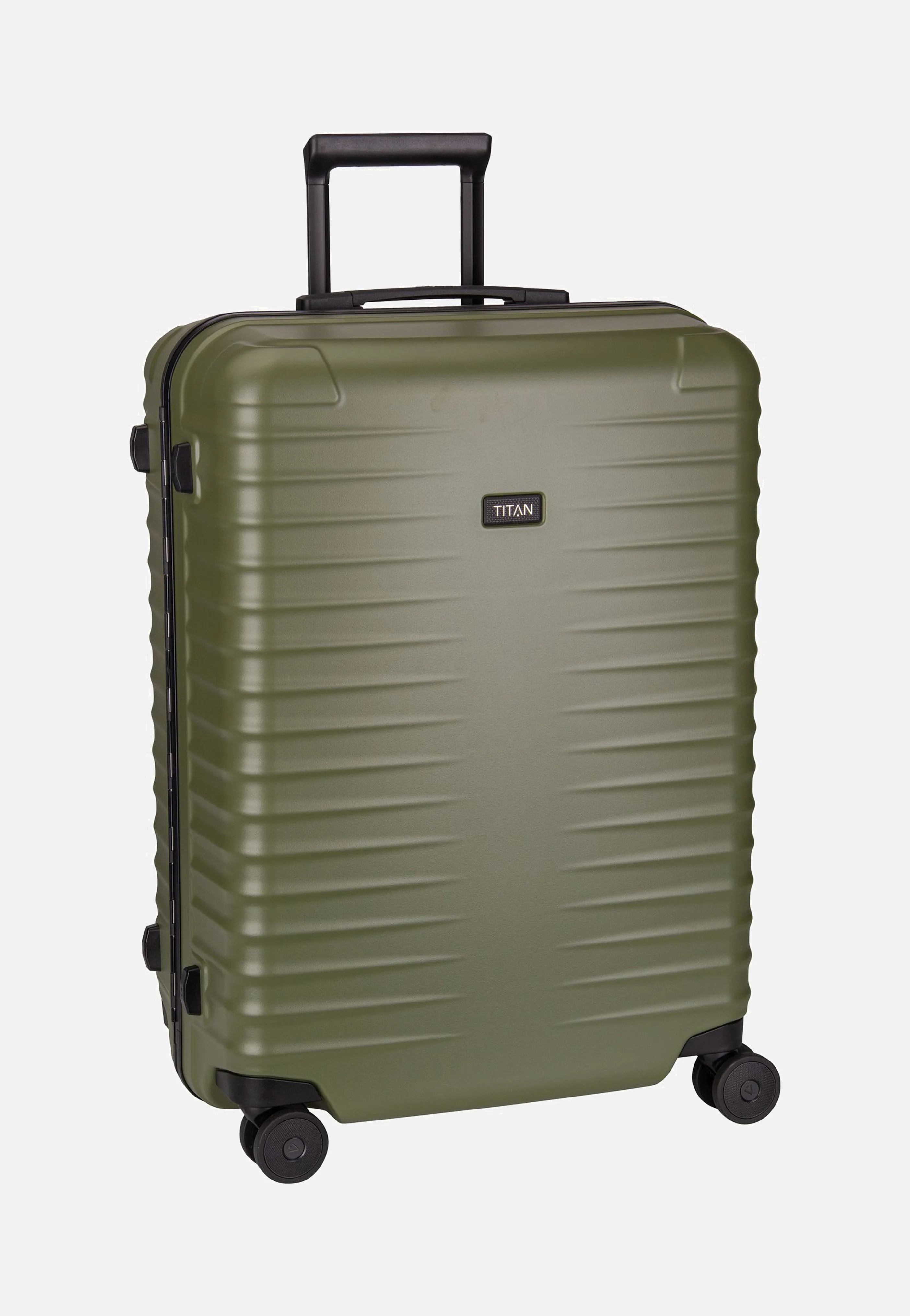 OVERSEAS 4w Trolley M+ Forest Green - Koffer