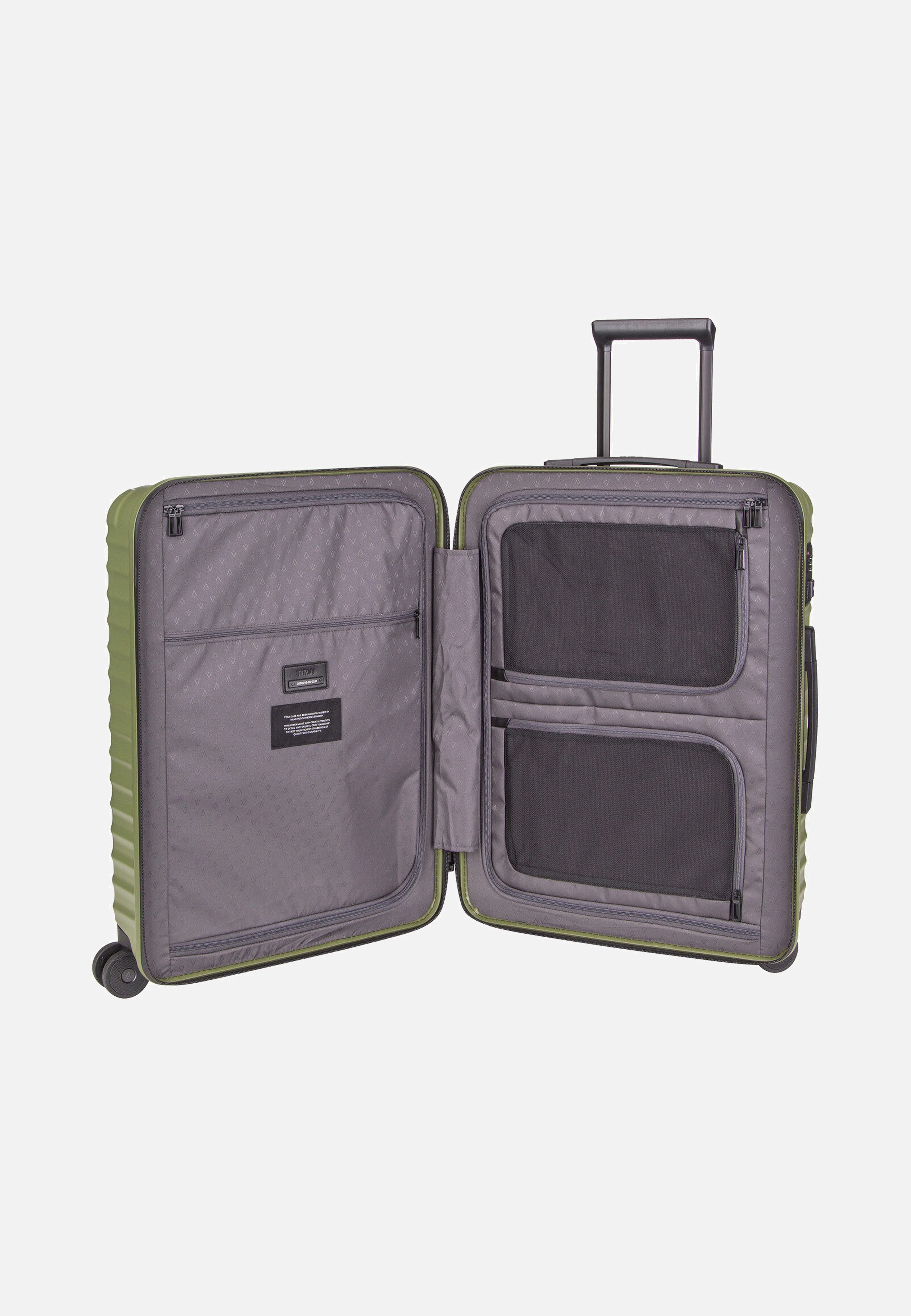 UPGRADE 4w Trolley M Forest Green - Koffer - Image 3