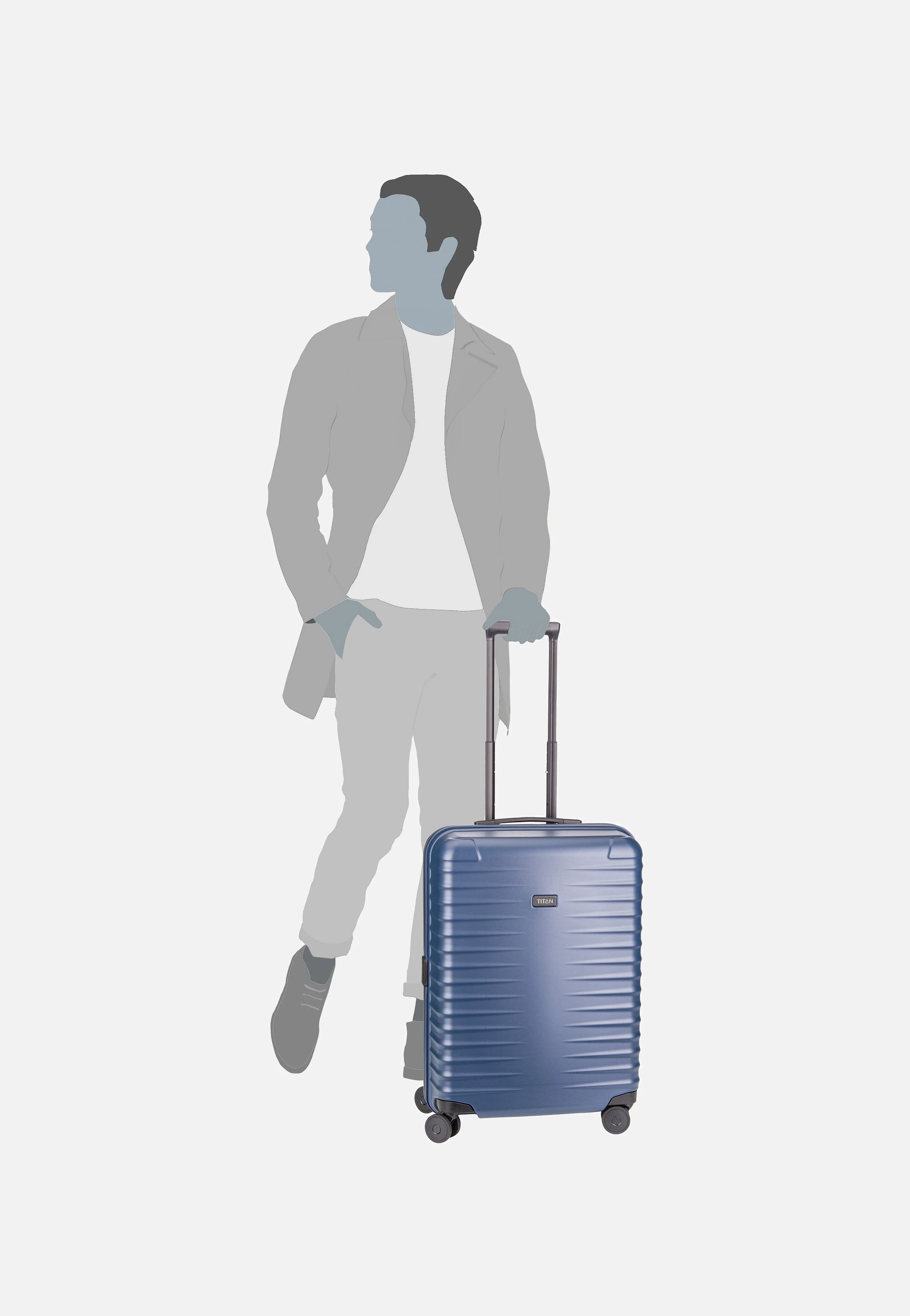 UPGRADE 4w Trolley M Midnight Blue - Koffer - Image 6
