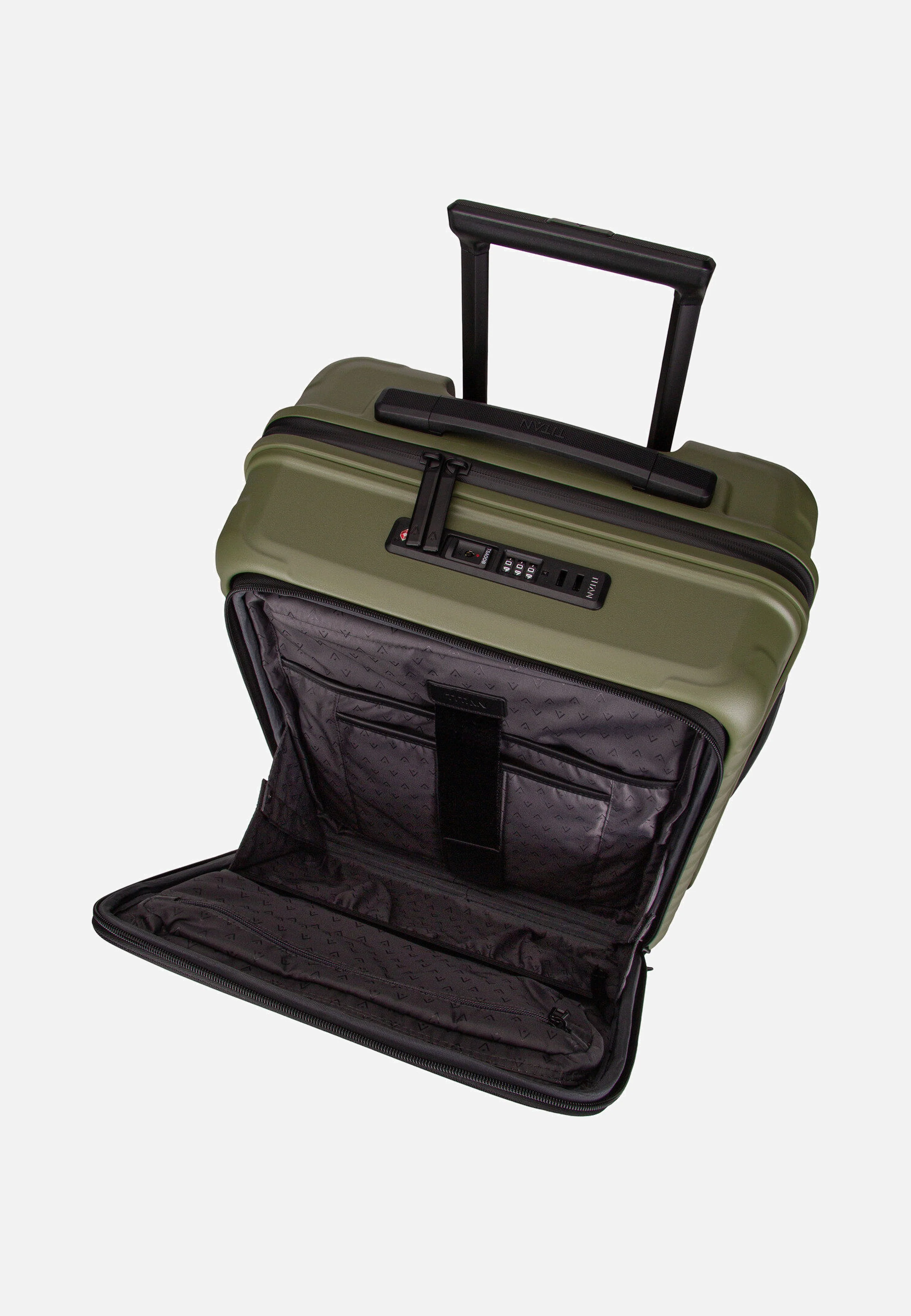 UPGRADE 4w Trolley S VT Forest Green - Koffer - Image 3