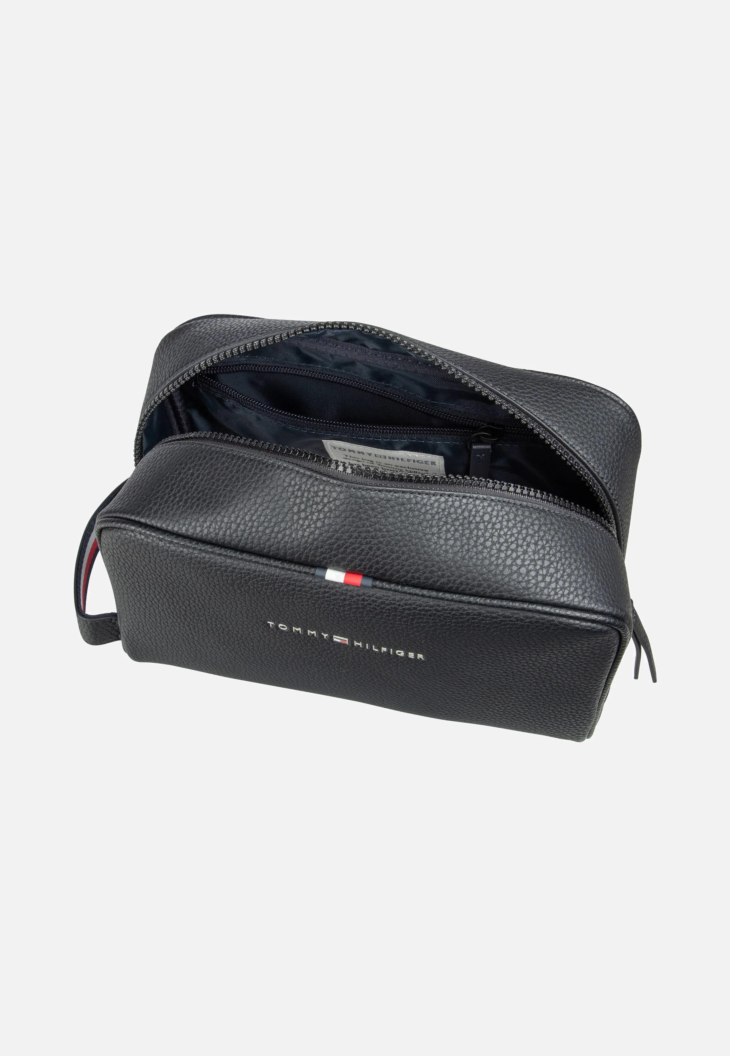 Essential PU Washbag Black - Kulturbeutel - Image 3