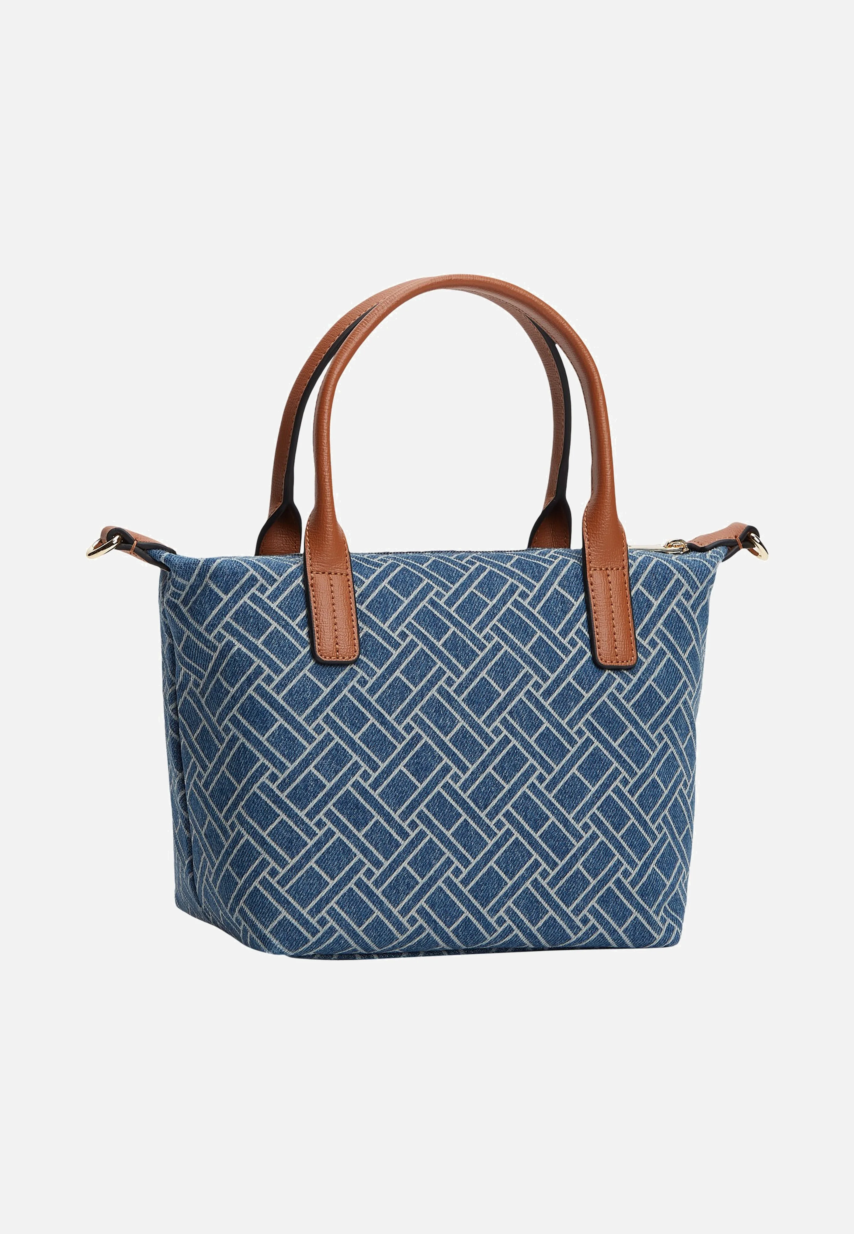 Popette Mini Tote Denim Flag Blue Denim - Tote Bag - Image 2