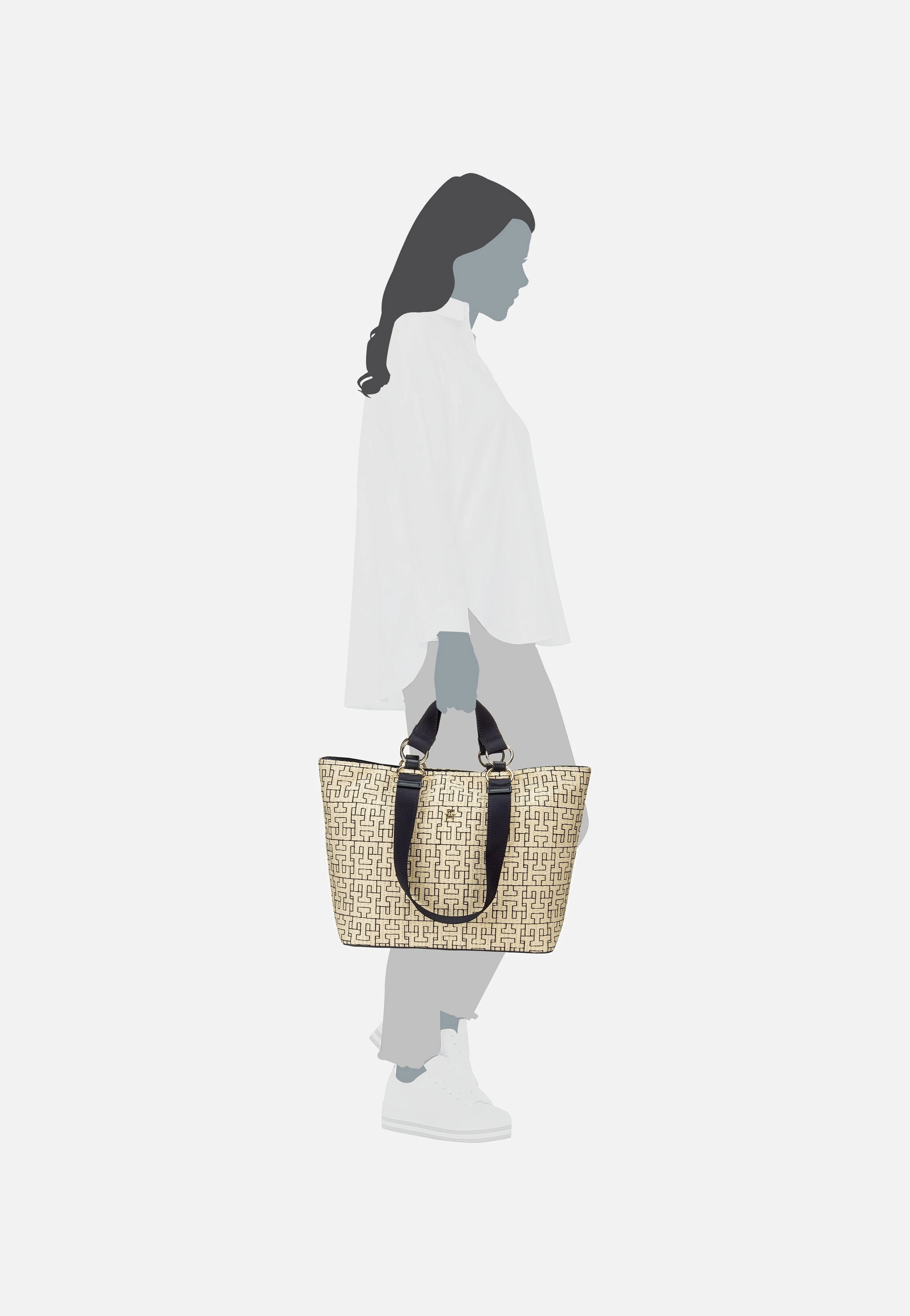 TH City Mono Tote SP24 Space Blue - Tote Bag - Image 6