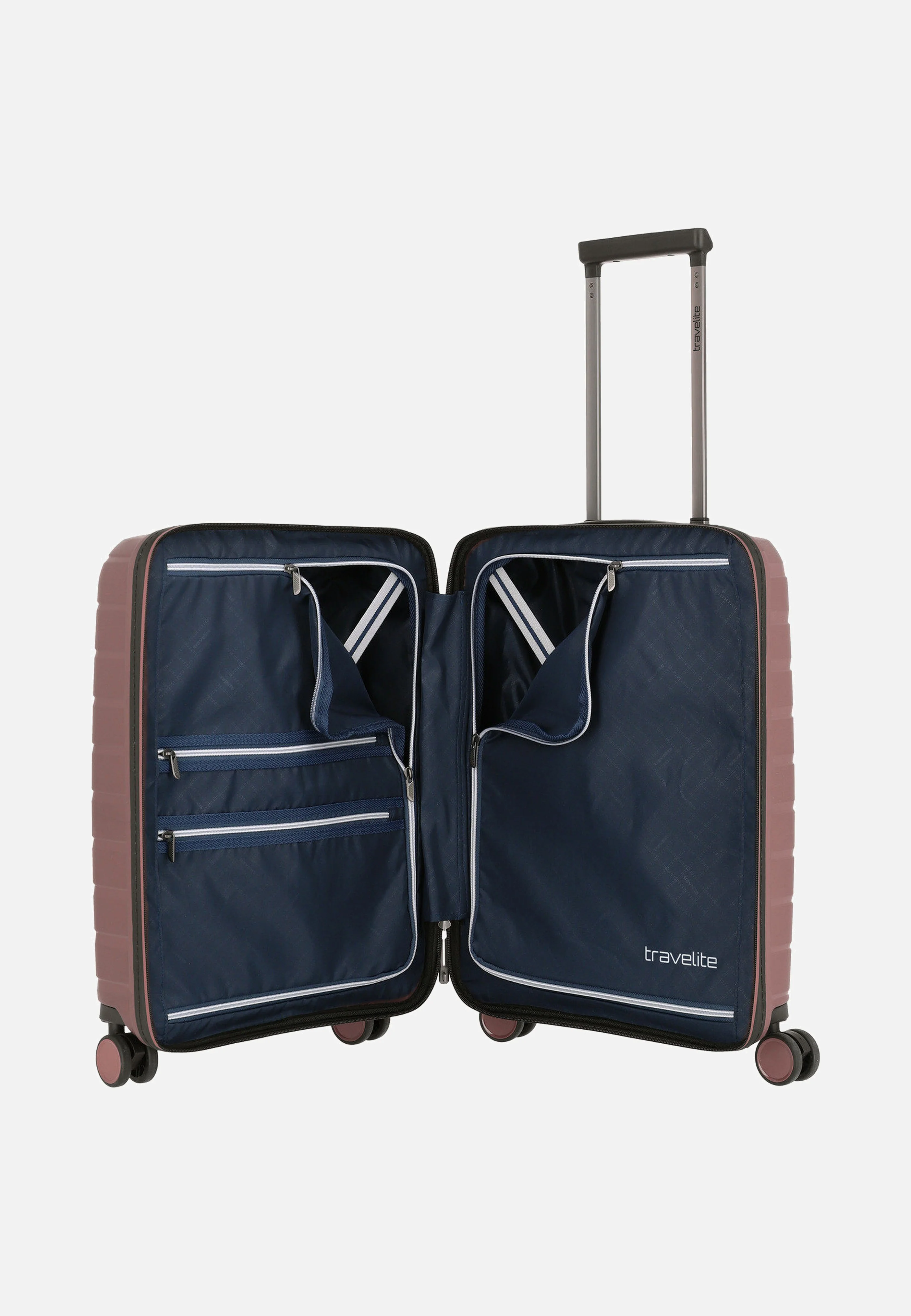 Air Base 4-Rad Trolley S Vortasche Flieder - Koffer - Image 4