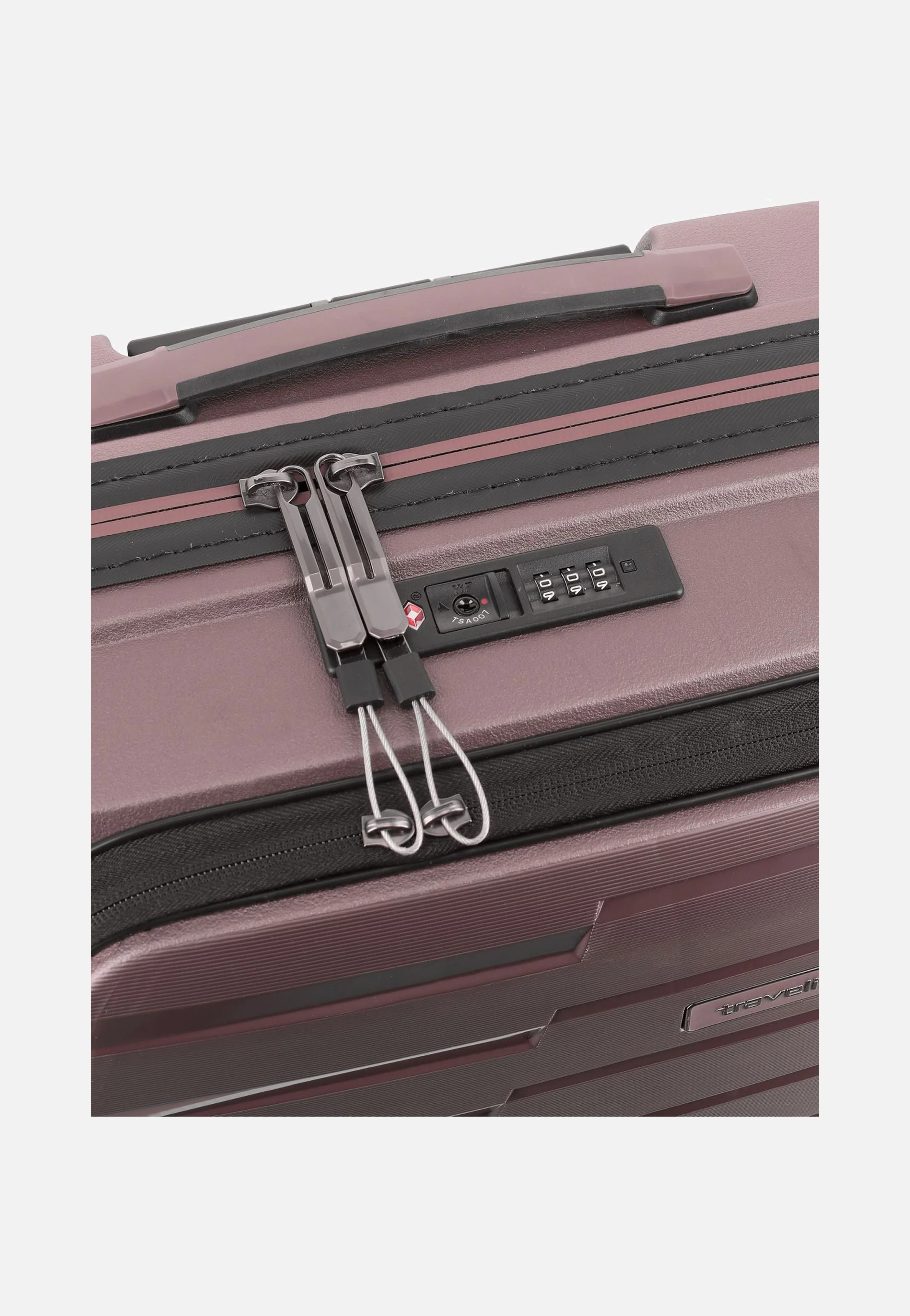 Air Base 4-Rad Trolley S Vortasche Flieder - Koffer - Image 7