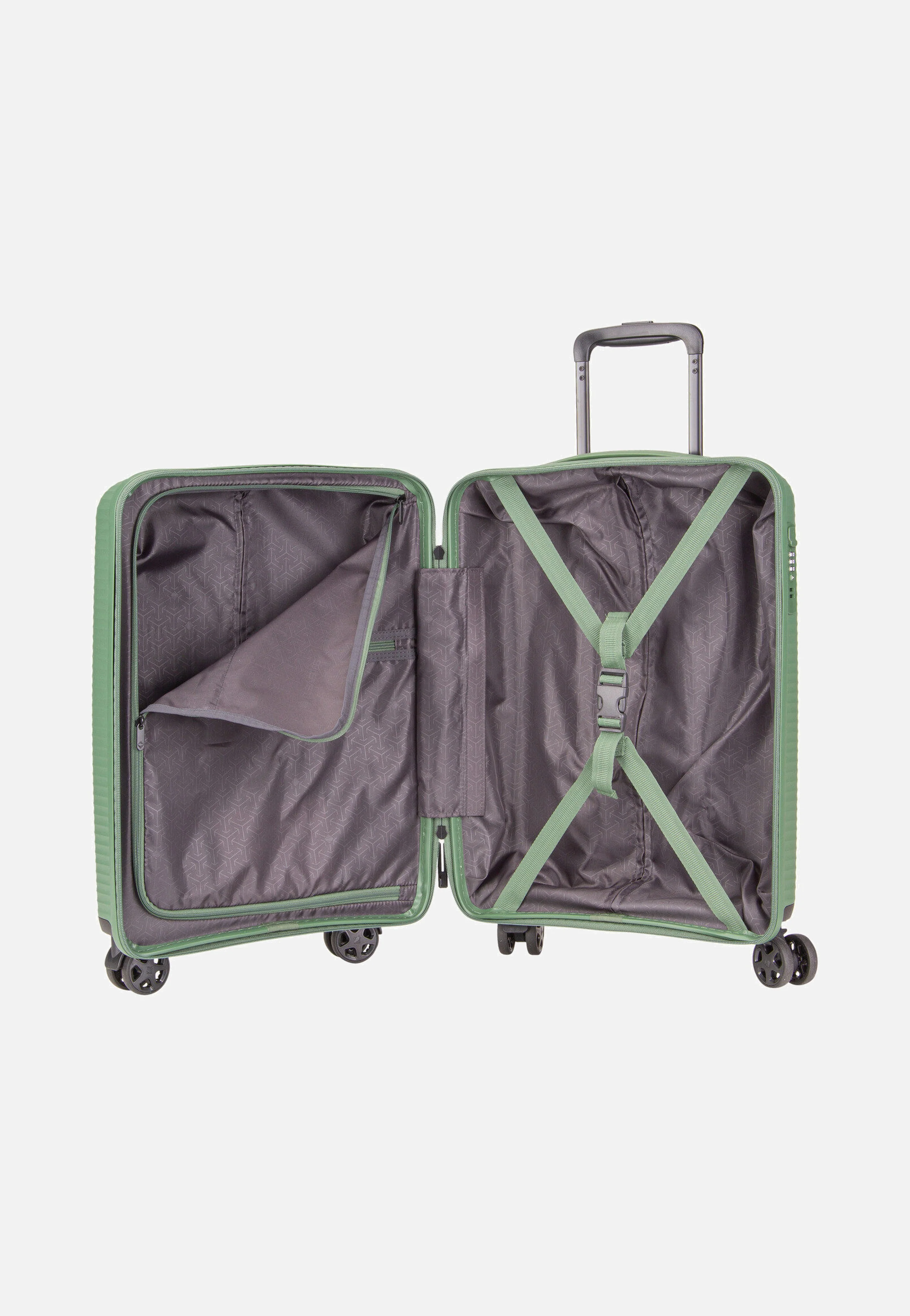Air Stripe Trolley 4w S Green - Koffer - Image 3