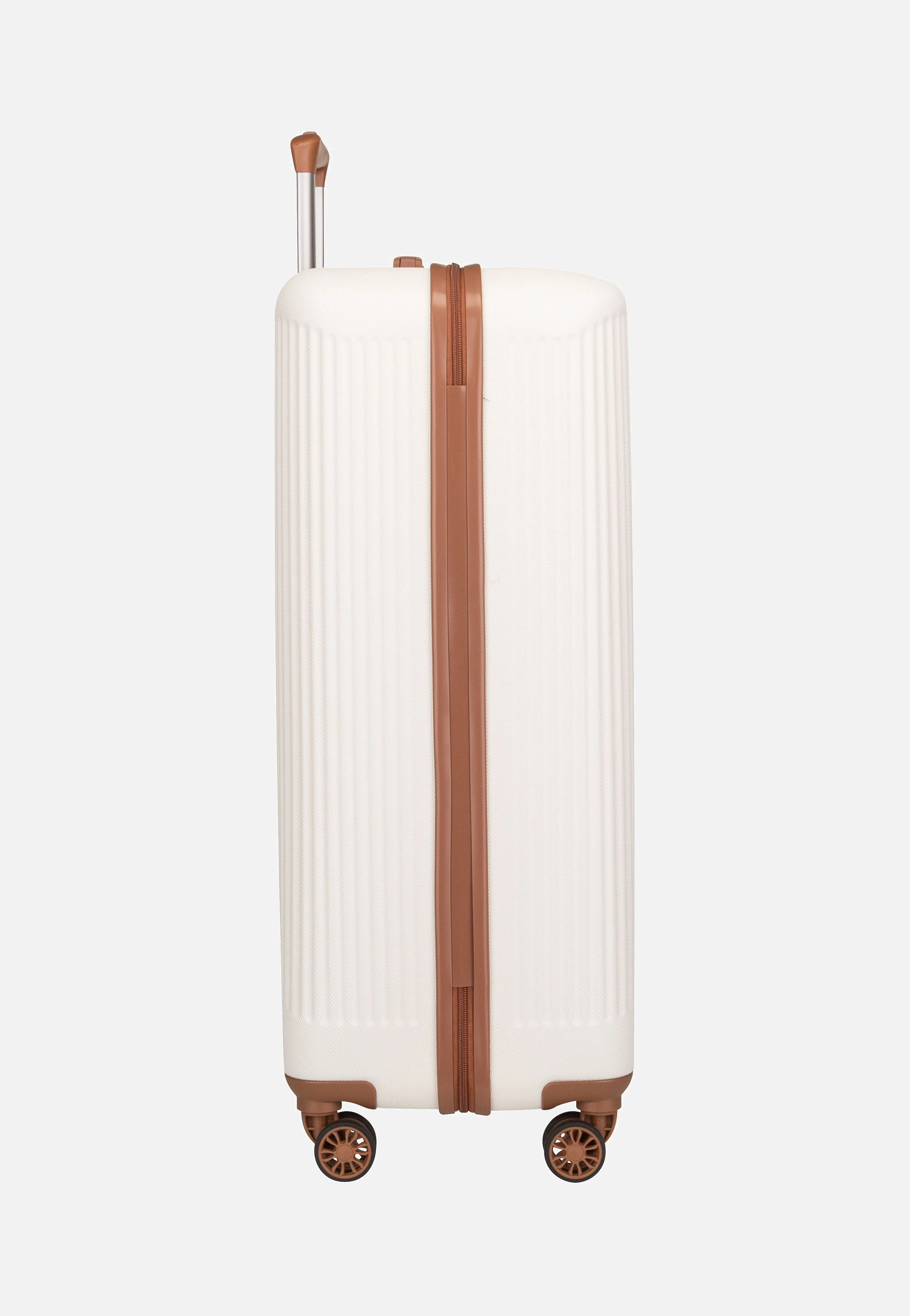 Bali 4w Trolley L Weiss/Cognac - Koffer - Image 5