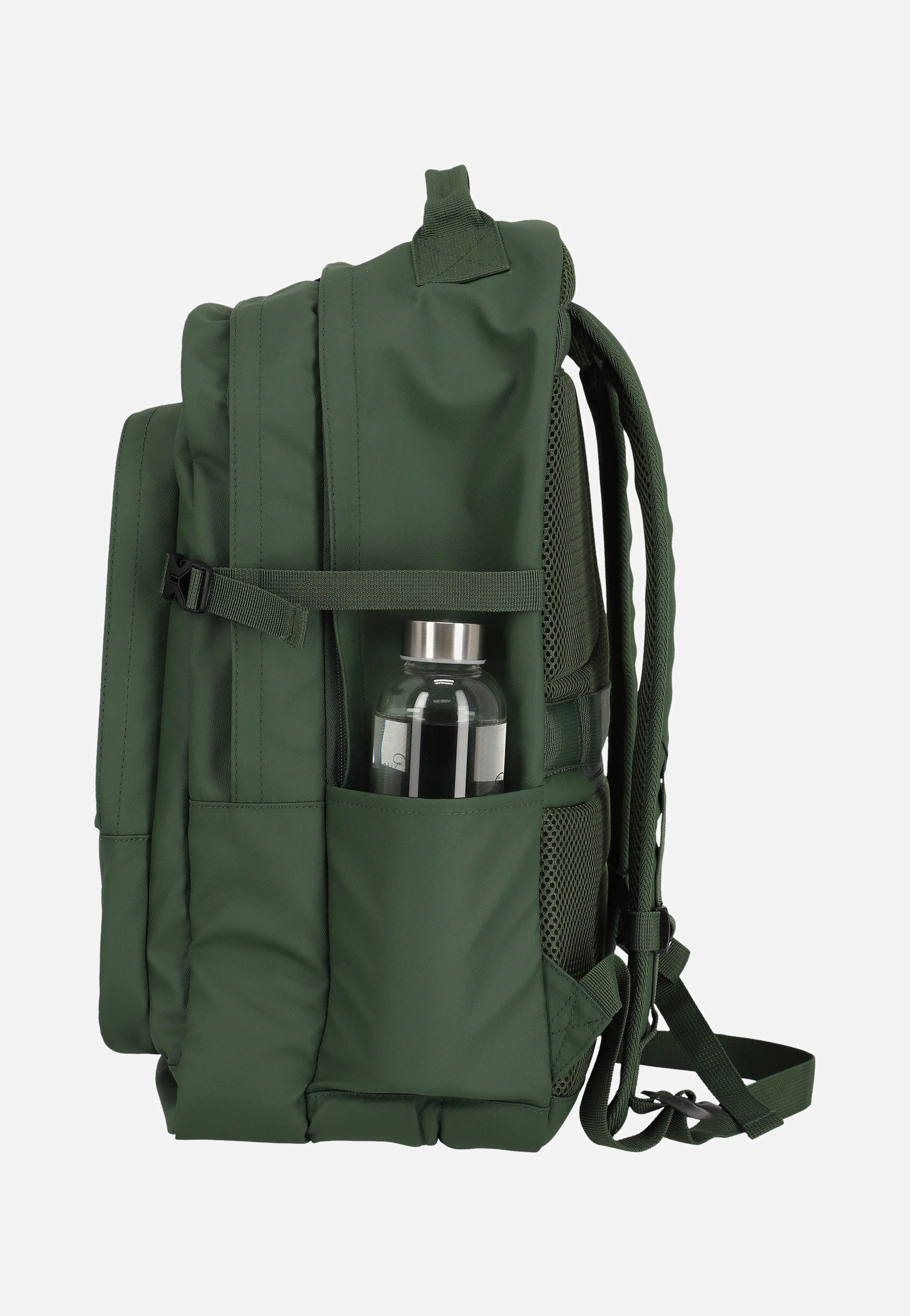 Basics Rollup Daypack Oliv - Rucksack - Image 4