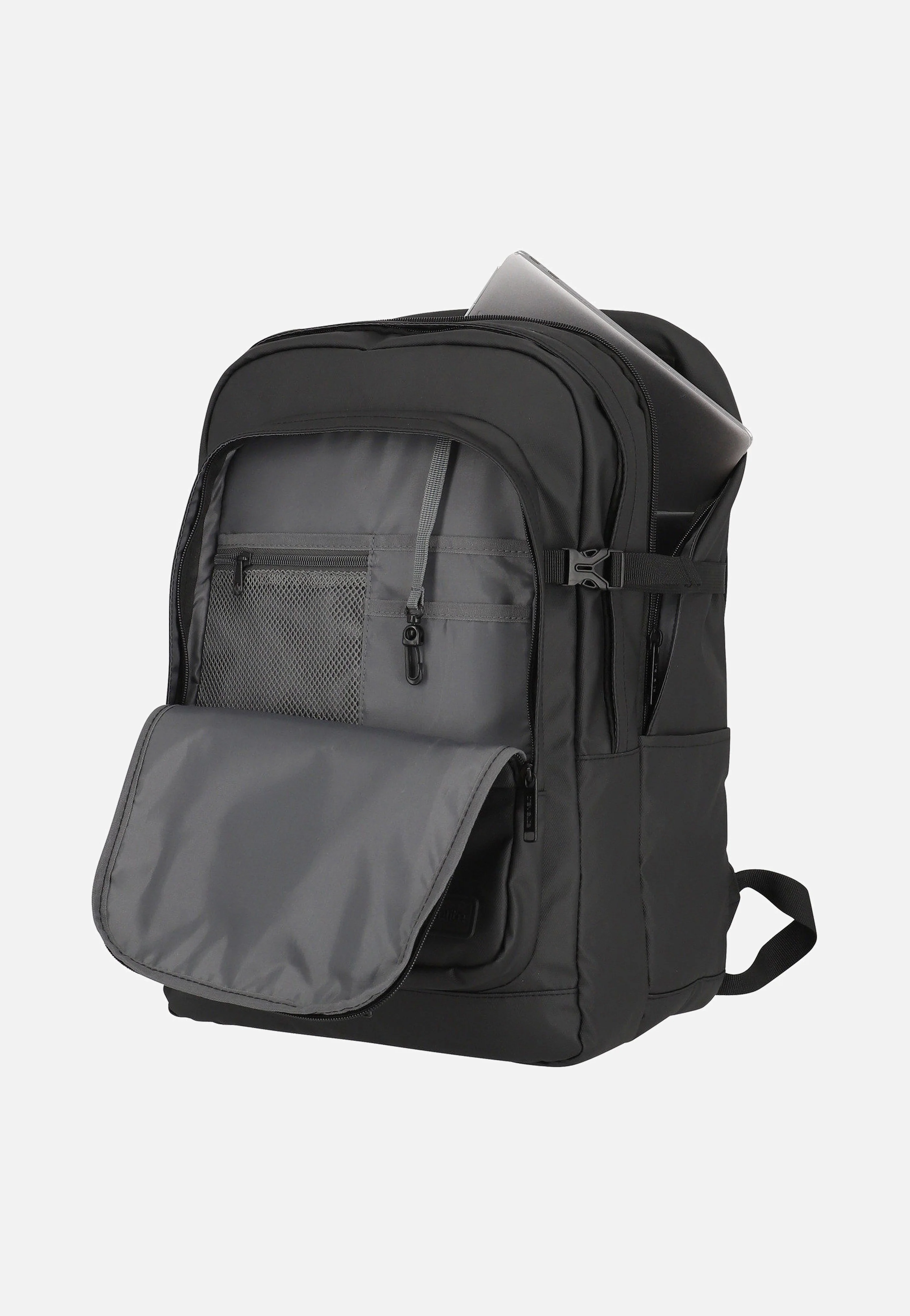Basics Rollup Daypack Schwarz - Rucksack - Image 3